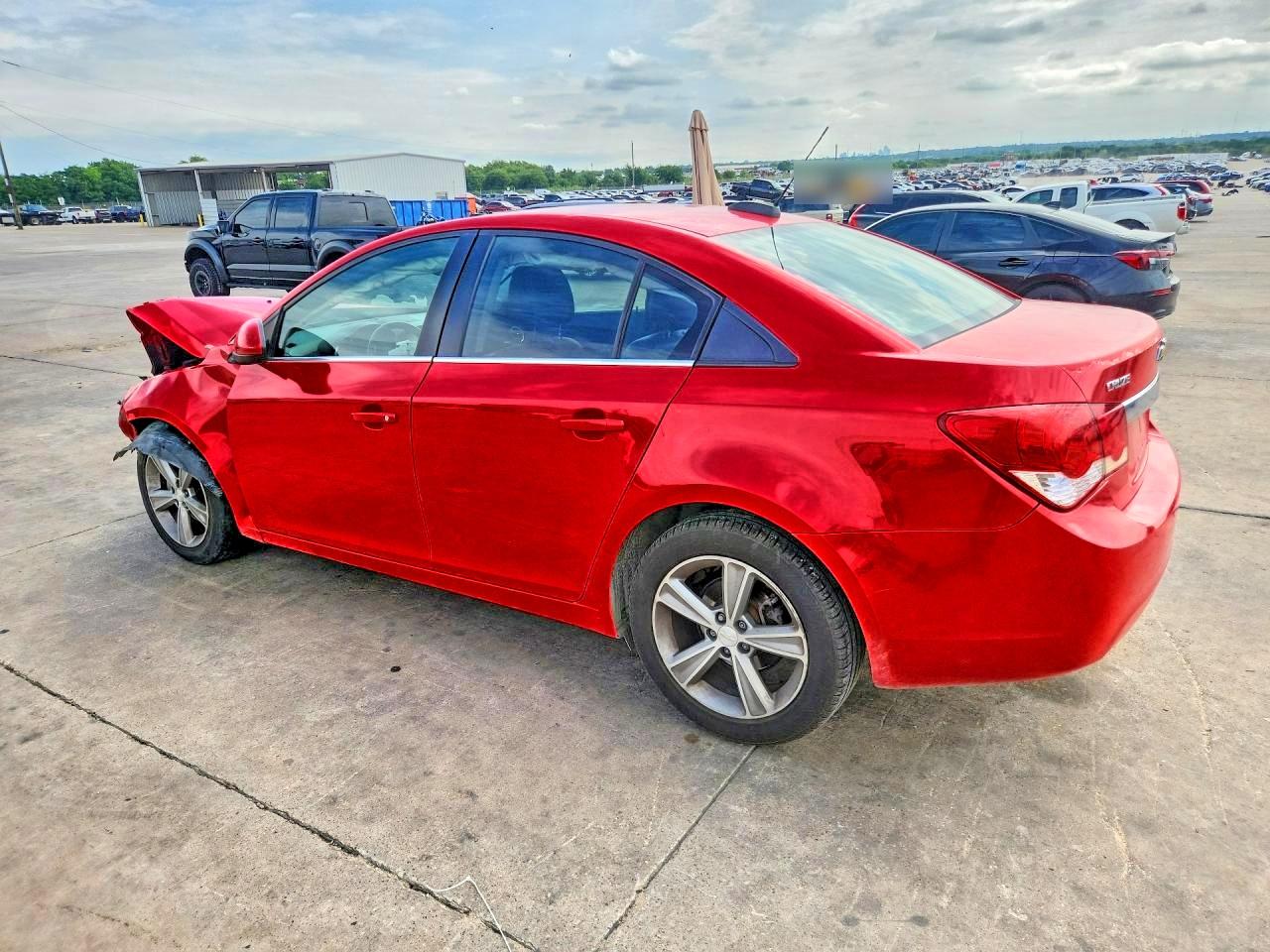 2015 Chevrolet Cruze Lt Красный vin: 1G1PE5SB7F7273375