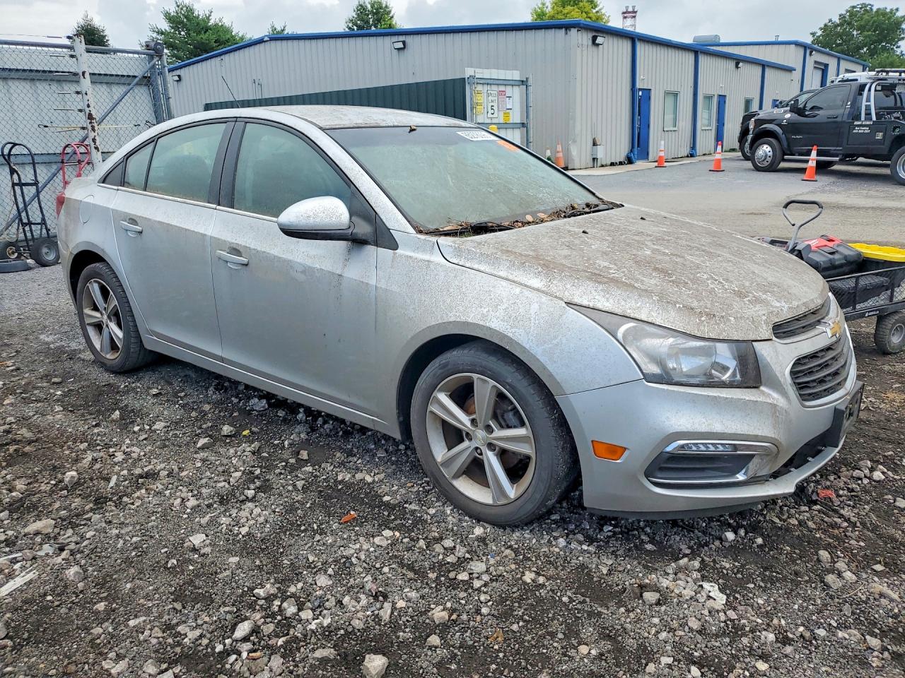 2015 Chevrolet Cruze Lt Silver vin: 1G1PE5SB7F7276194