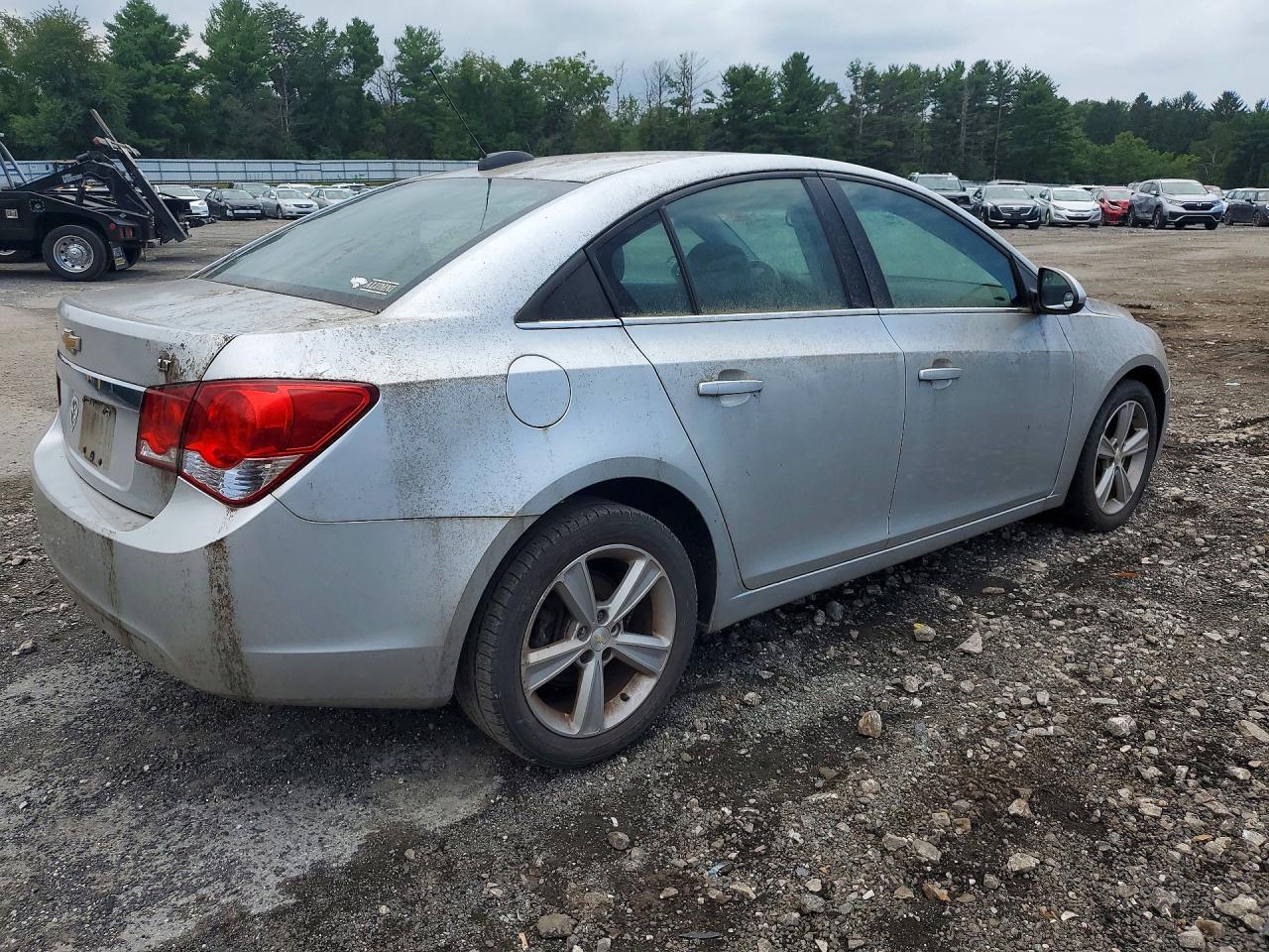 2015 Chevrolet Cruze Lt Silver vin: 1G1PE5SB7F7276194
