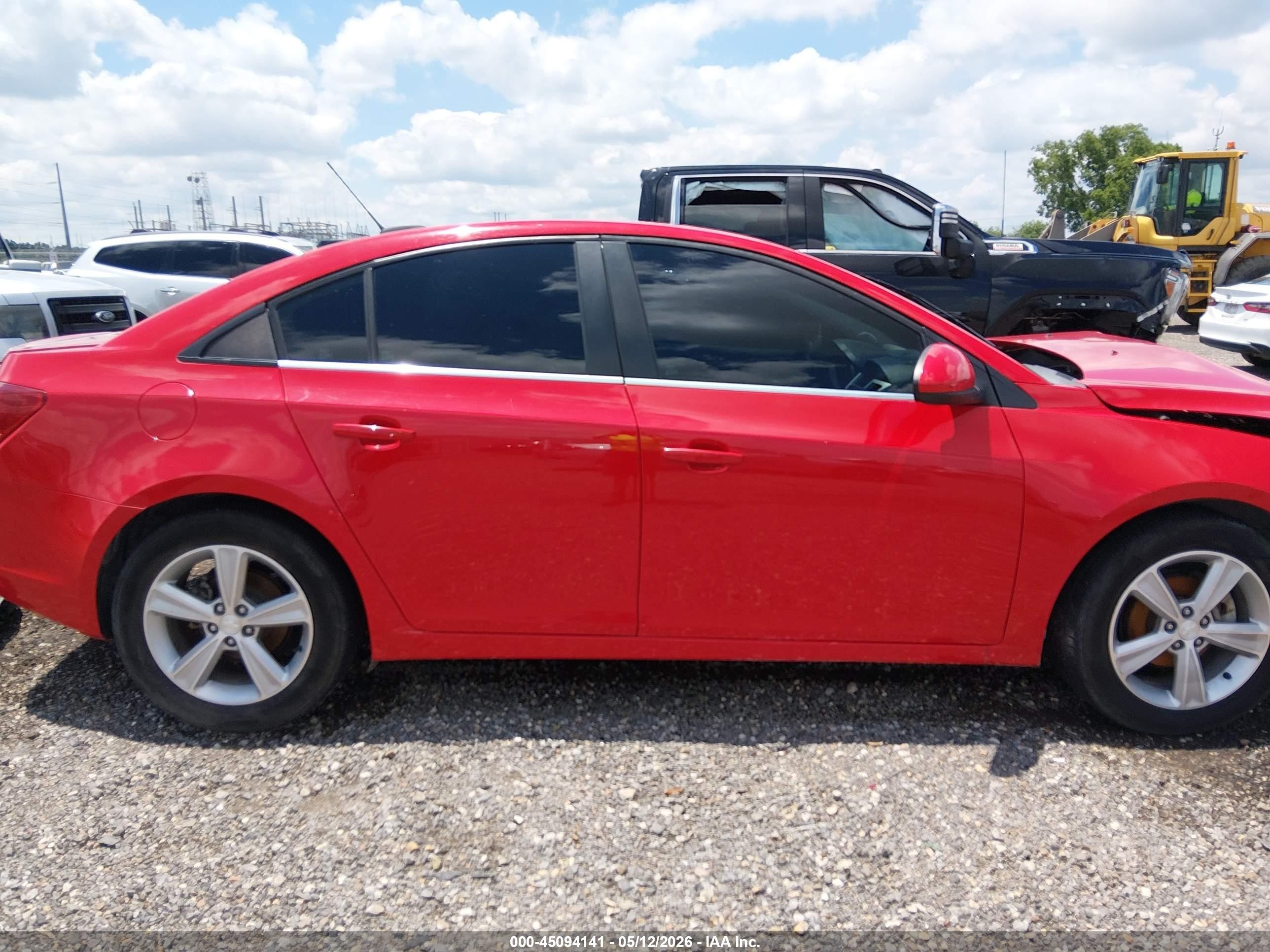 2015 Chevrolet Cruze 2lt Auto Red vin: 1G1PE5SB7F7299751