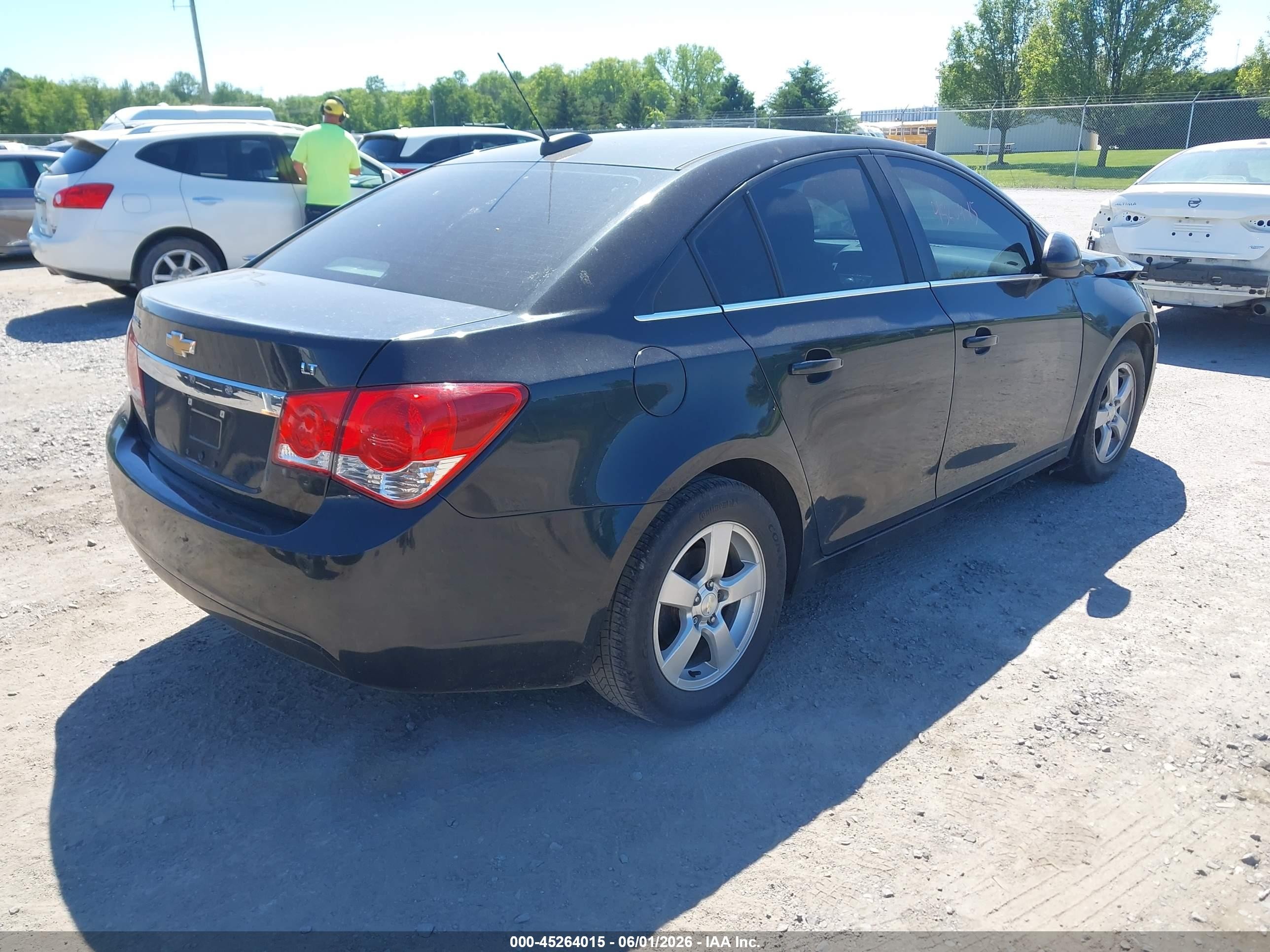 2016 Chevrolet Cruze Limited 1lt Auto Серый vin: 1G1PE5SB7G7210620