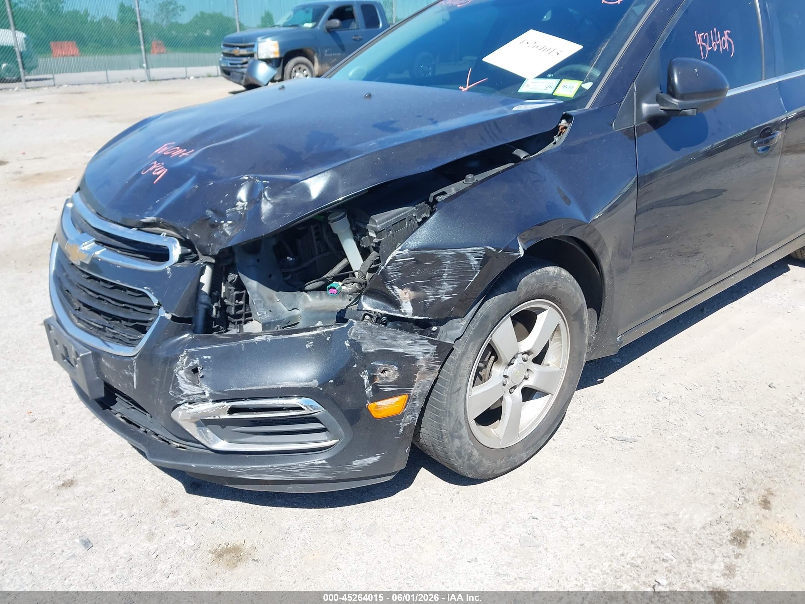 2016 Chevrolet Cruze Limited 1lt Auto Серый vin: 1G1PE5SB7G7210620