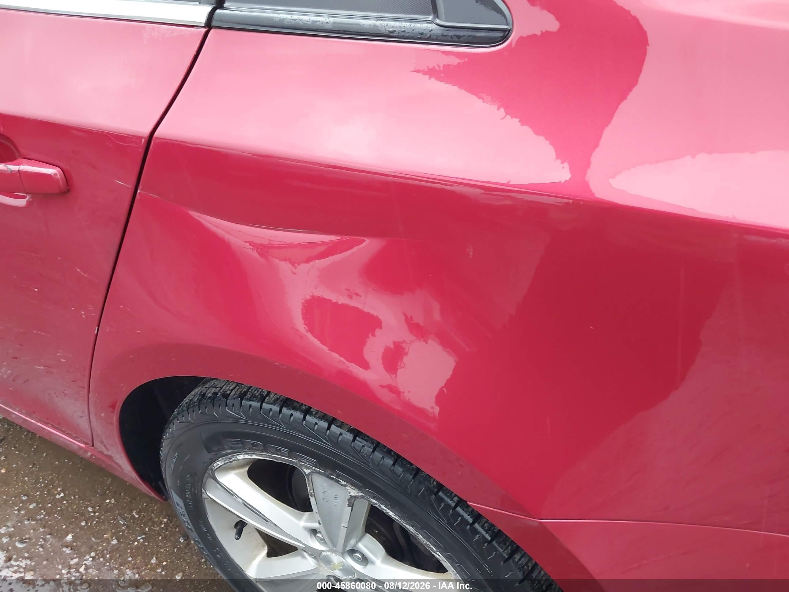 2013 Chevrolet Cruze 2lt Auto Красный vin: 1G1PE5SB8D7147247