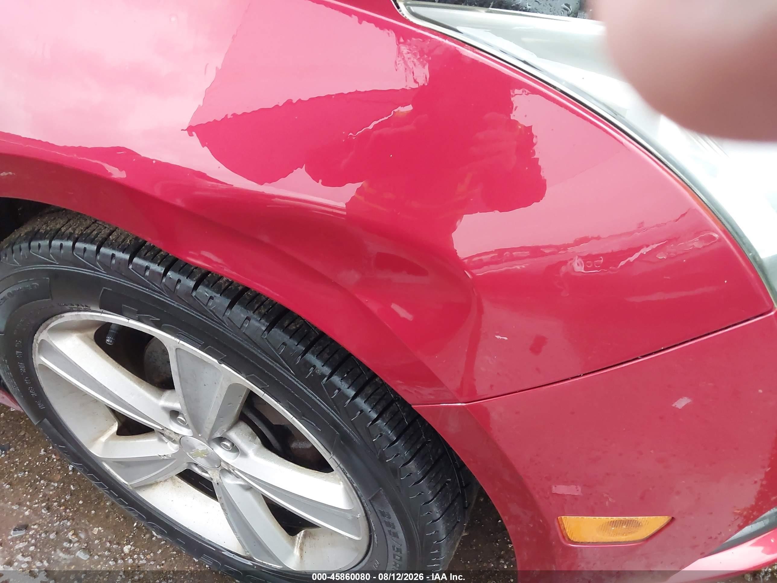 2013 Chevrolet Cruze 2lt Auto Красный vin: 1G1PE5SB8D7147247