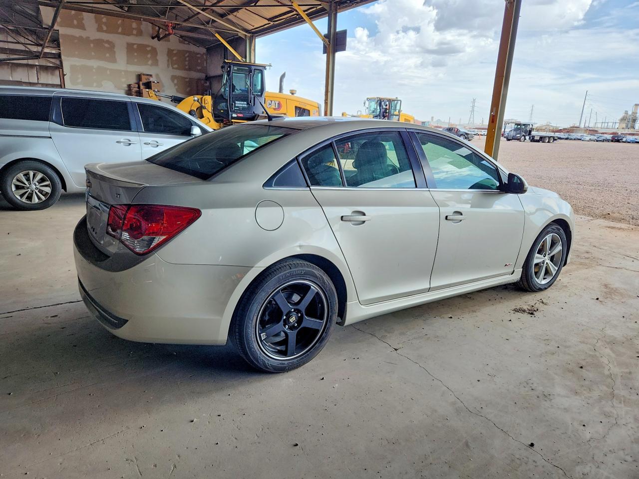 2013 Chevrolet Cruze Lt Beige vin: 1G1PE5SB8D7173167