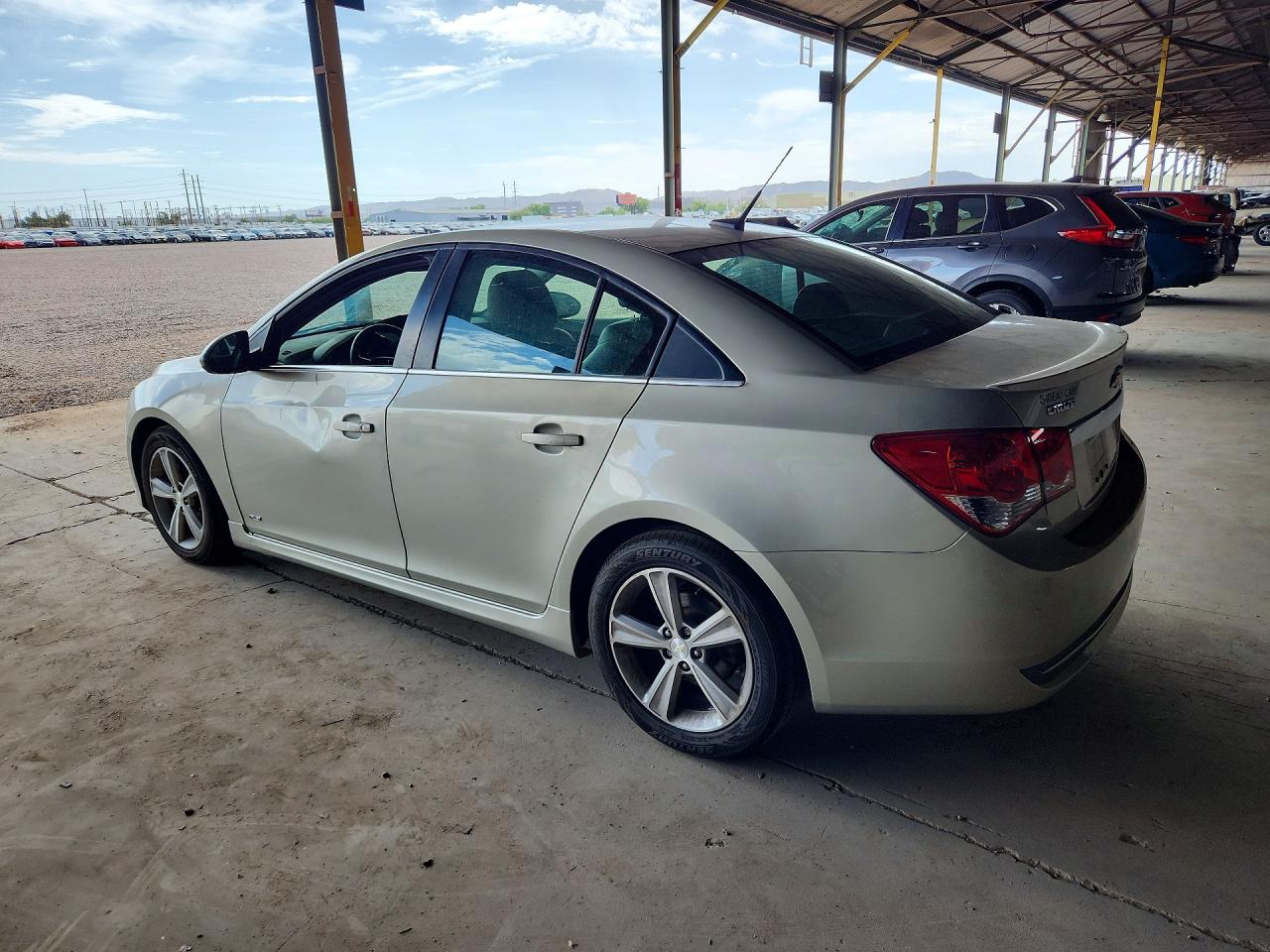 2013 Chevrolet Cruze Lt Beige vin: 1G1PE5SB8D7173167