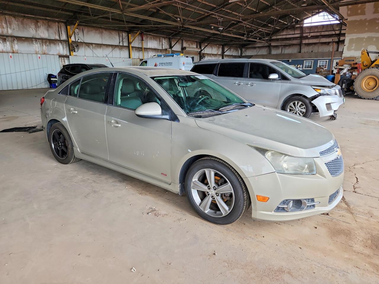 2013 Chevrolet Cruze Lt Beige vin: 1G1PE5SB8D7173167