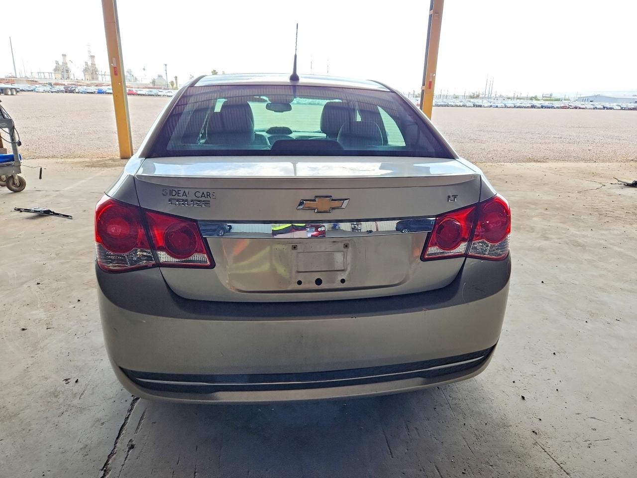 2013 Chevrolet Cruze Lt Beige vin: 1G1PE5SB8D7173167