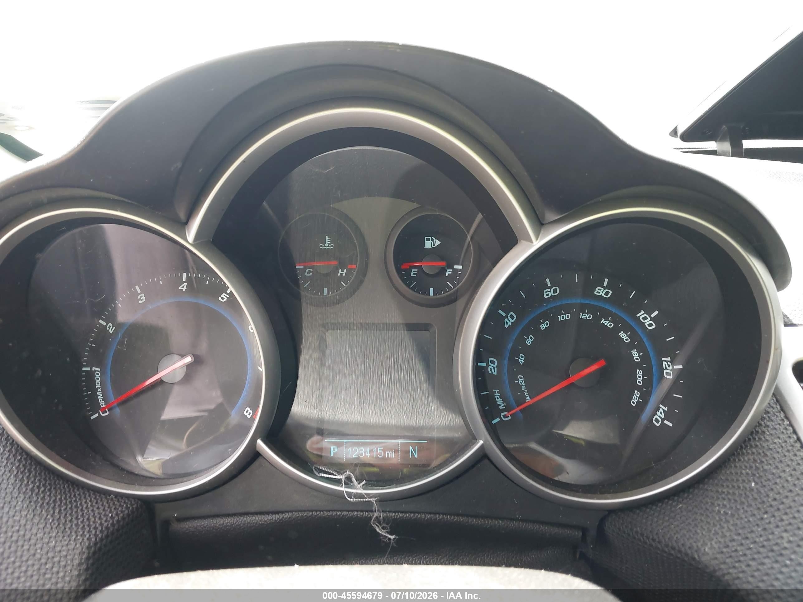 2013 Chevrolet Cruze 2lt Auto Gray vin: 1G1PE5SB8D7180135
