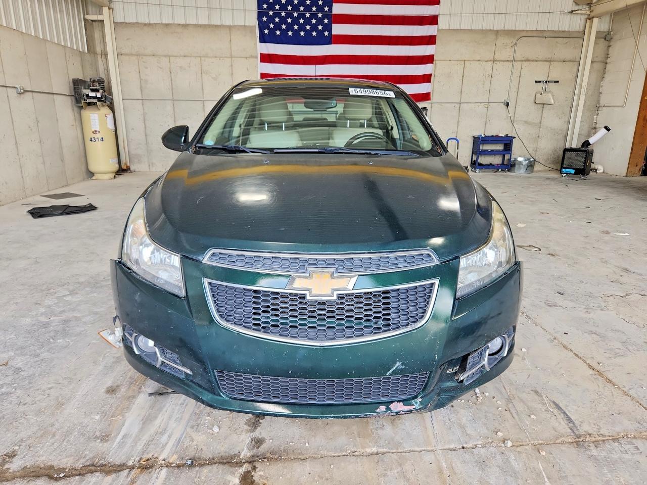 2014 Chevrolet Cruze Lt Зеленый vin: 1G1PE5SB8E7152904