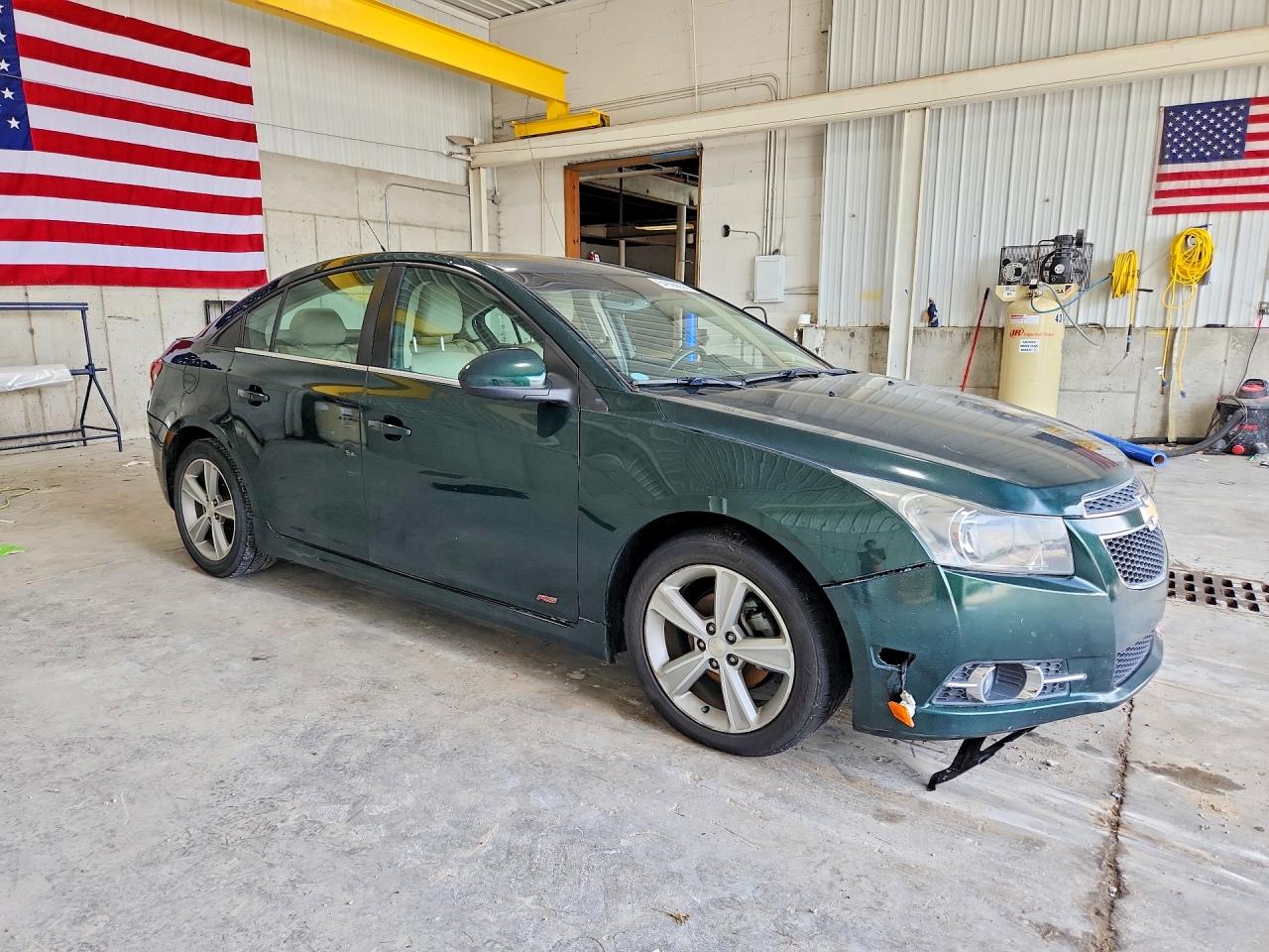 2014 Chevrolet Cruze Lt Зеленый vin: 1G1PE5SB8E7152904