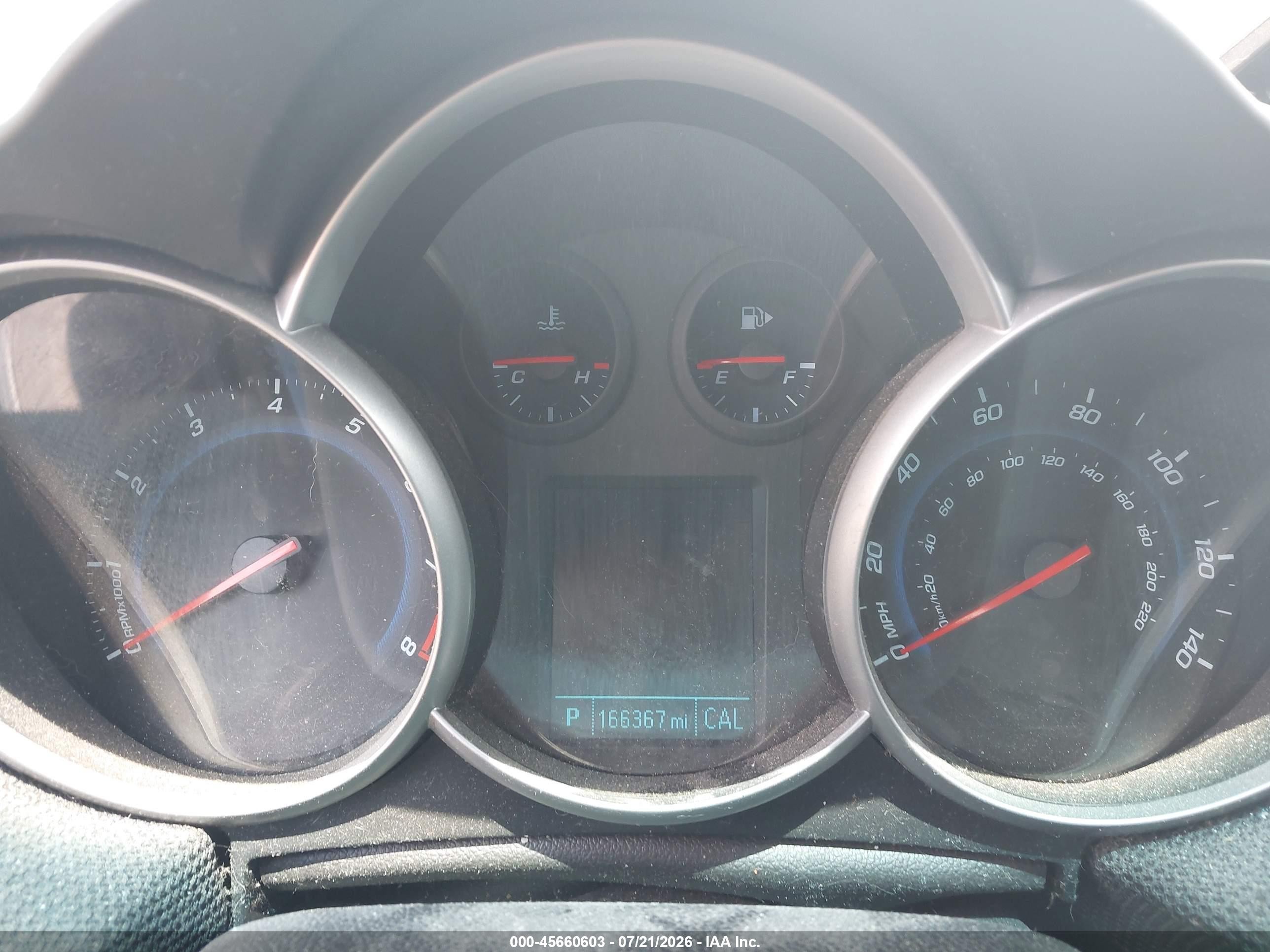 2014 Chevrolet Cruze 2lt Auto Серебряный vin: 1G1PE5SB8E7364637