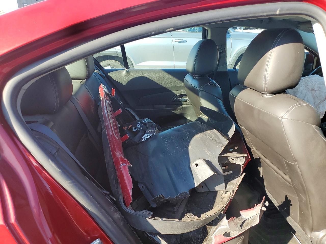 2014 Chevrolet Cruze Lt Red vin: 1G1PE5SB8E7380790