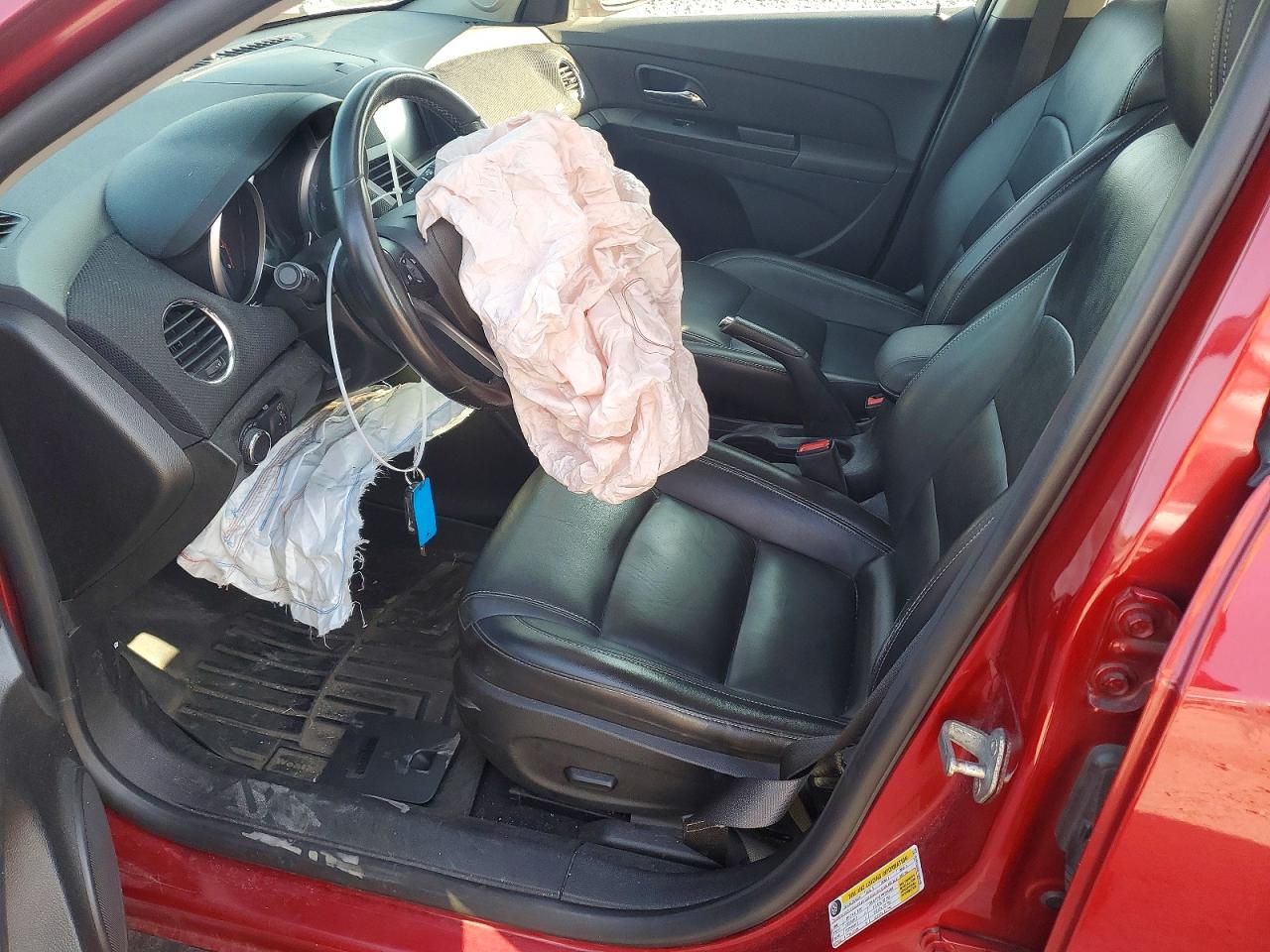 2014 Chevrolet Cruze Lt Red vin: 1G1PE5SB8E7380790