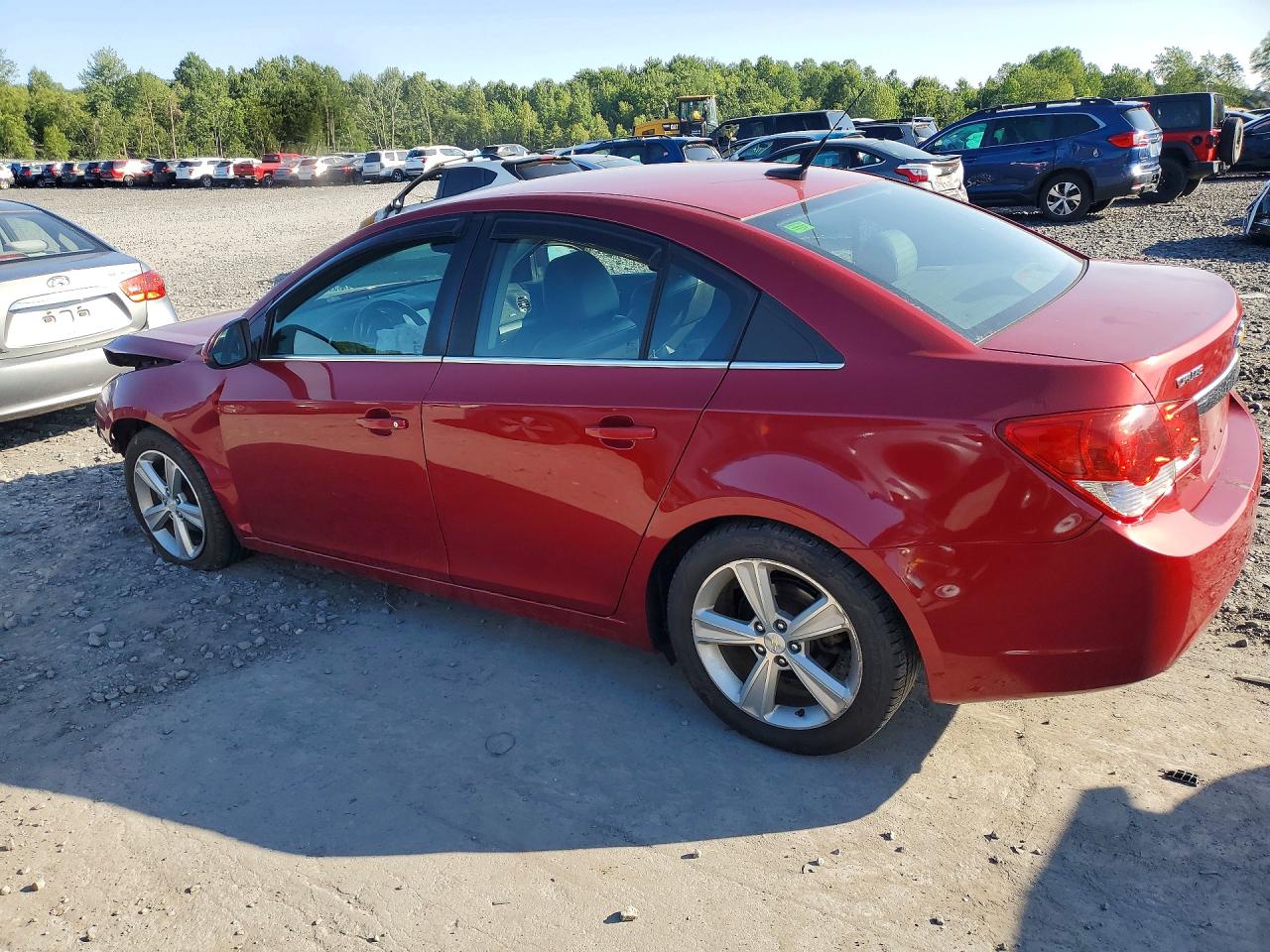 2014 Chevrolet Cruze Lt Red vin: 1G1PE5SB8E7380790