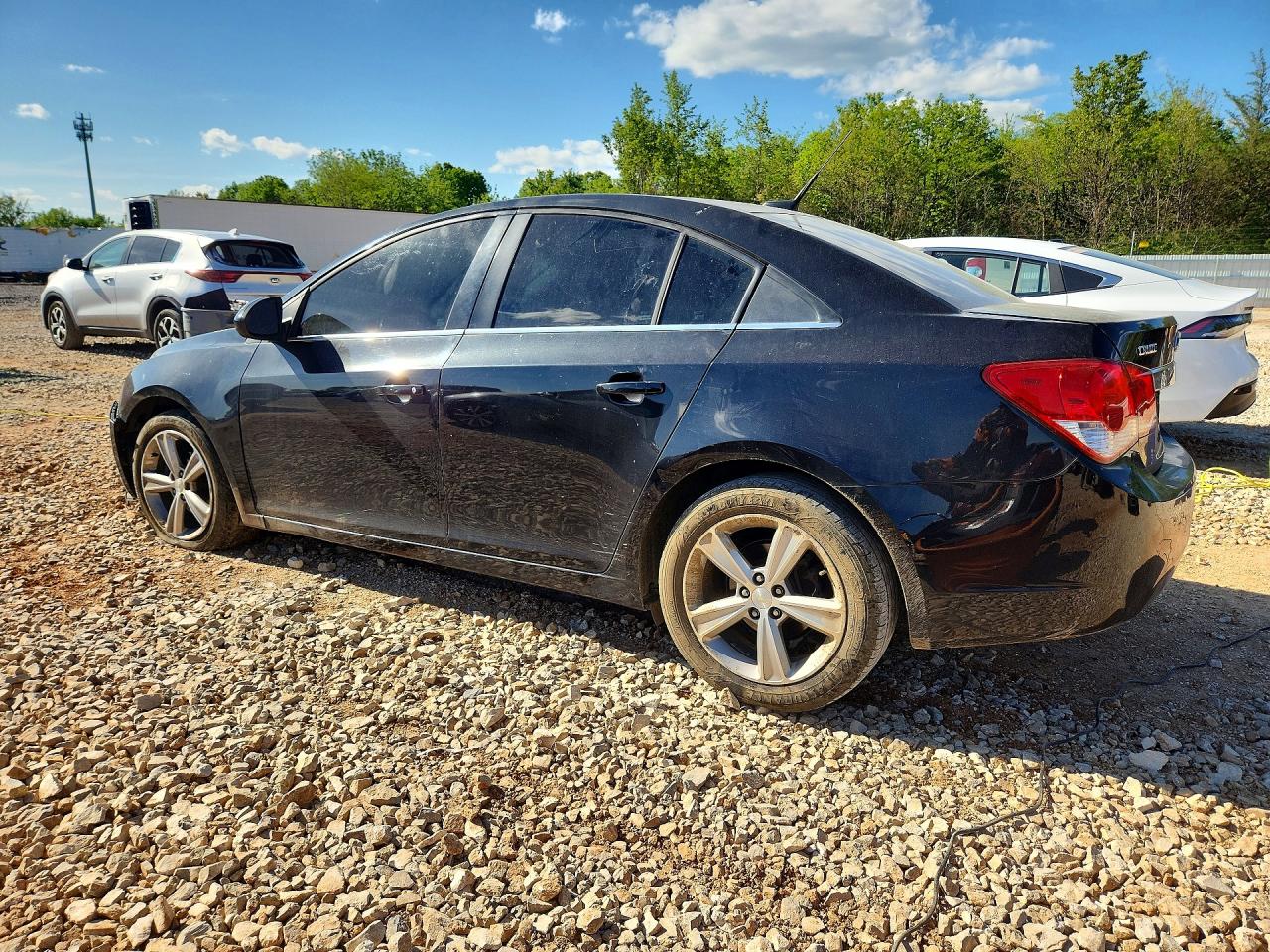 2014 Chevrolet Cruze Lt Gray vin: 1G1PE5SB8E7389909