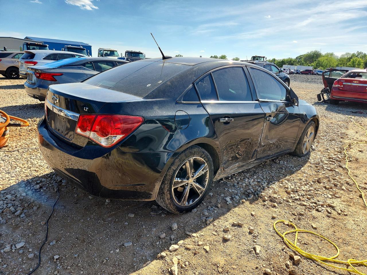 2014 Chevrolet Cruze Lt Gray vin: 1G1PE5SB8E7389909