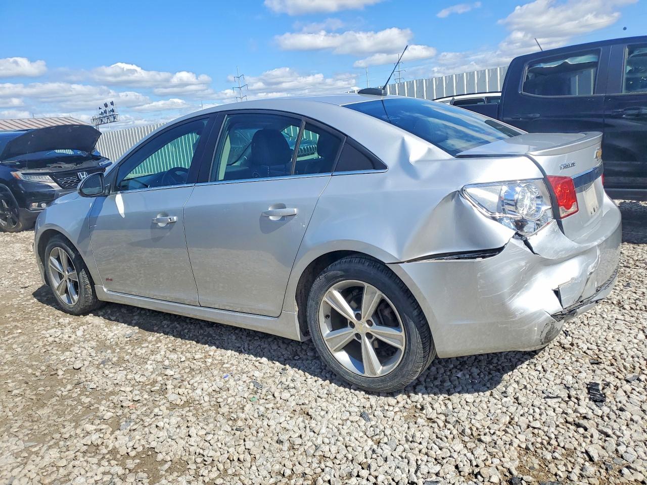 2015 Chevrolet Cruze Lt Silver vin: 1G1PE5SB8F7114672