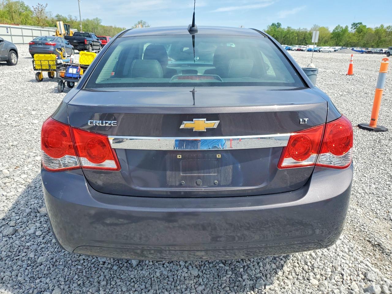 2015 Chevrolet Cruze Lt Gray vin: 1G1PE5SB8F7156632