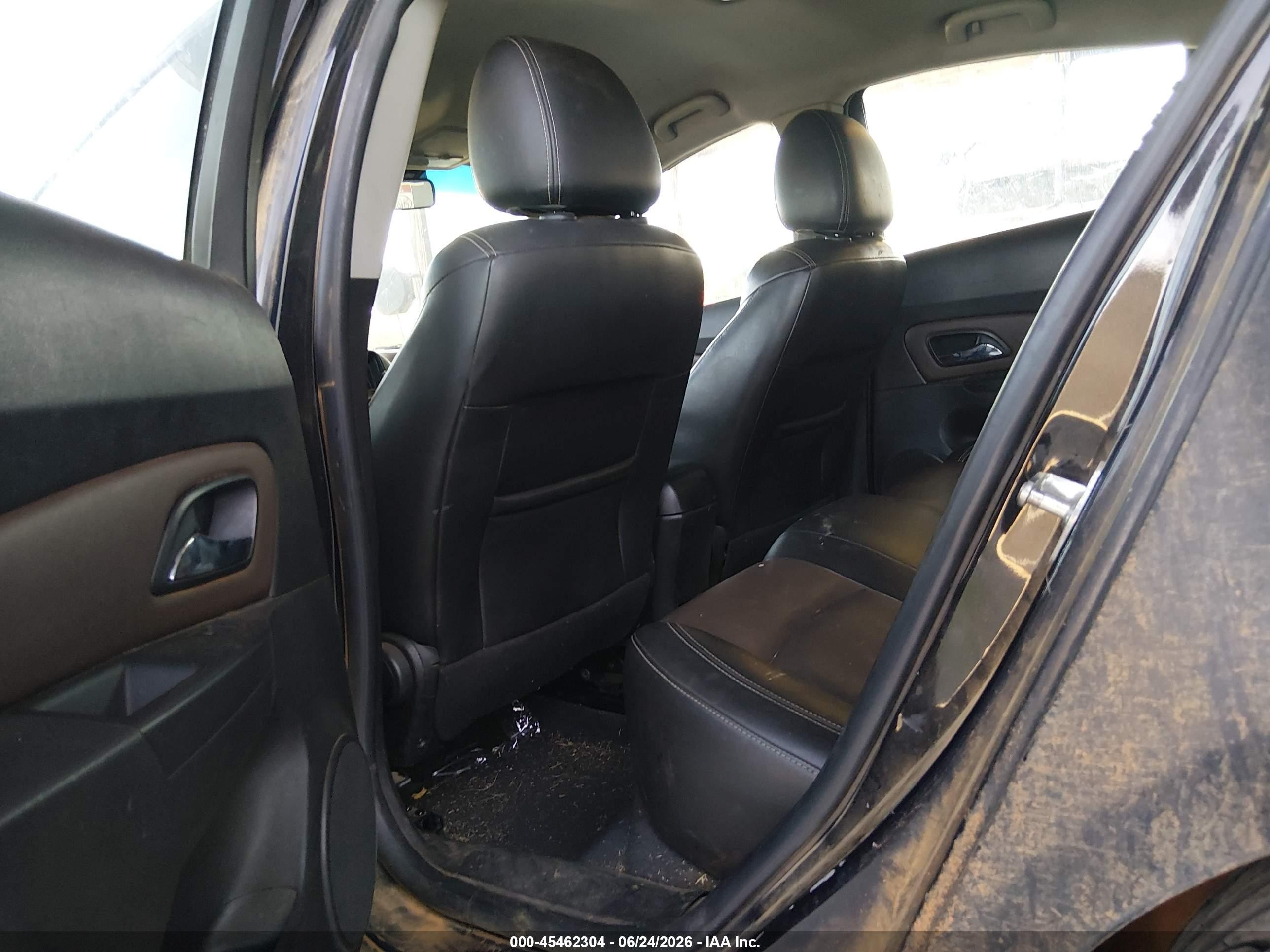 2015 Chevrolet Cruze 2lt Auto Черный vin: 1G1PE5SB8F7181322