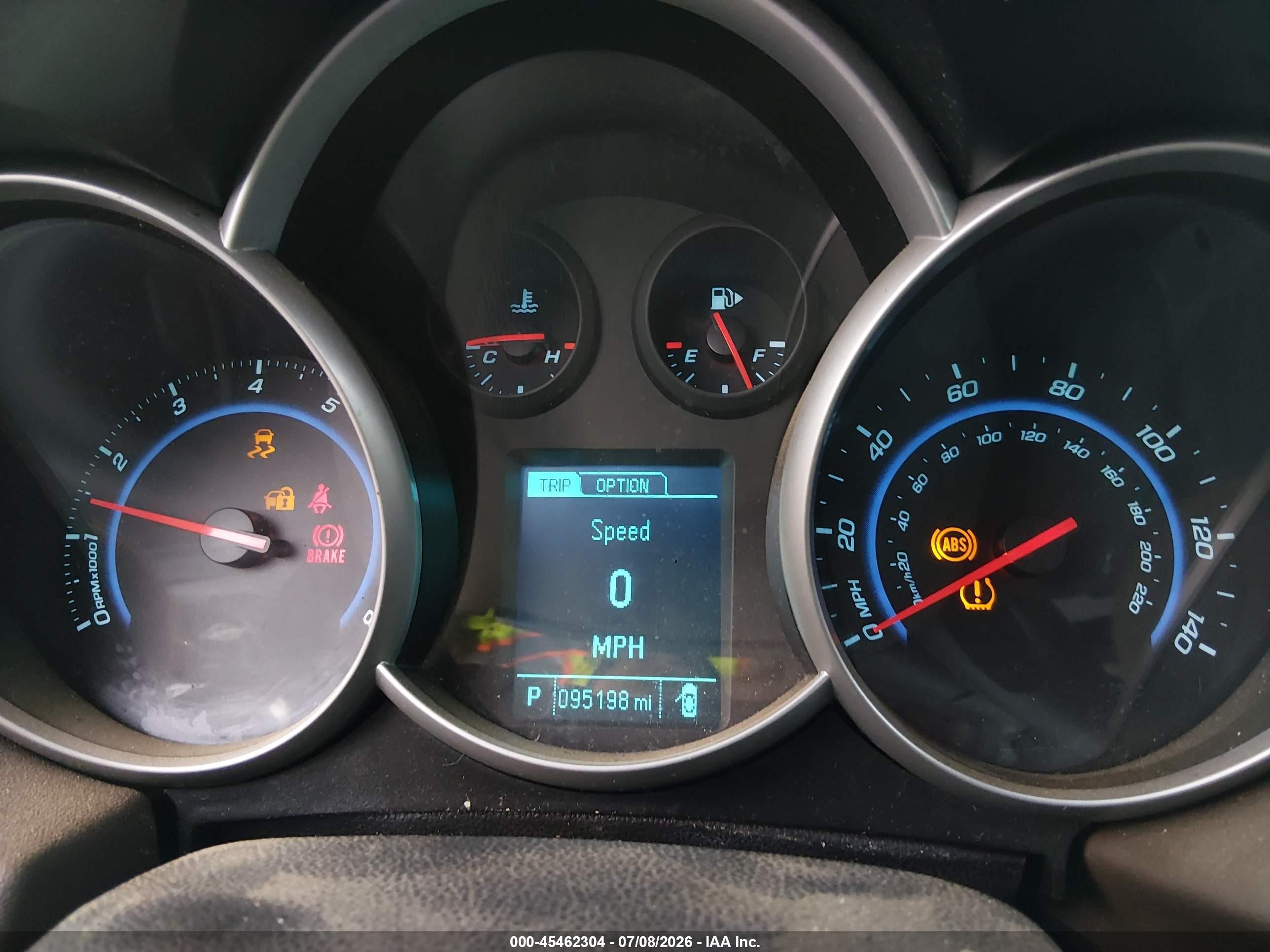 2015 Chevrolet Cruze 2lt Auto Черный vin: 1G1PE5SB8F7181322