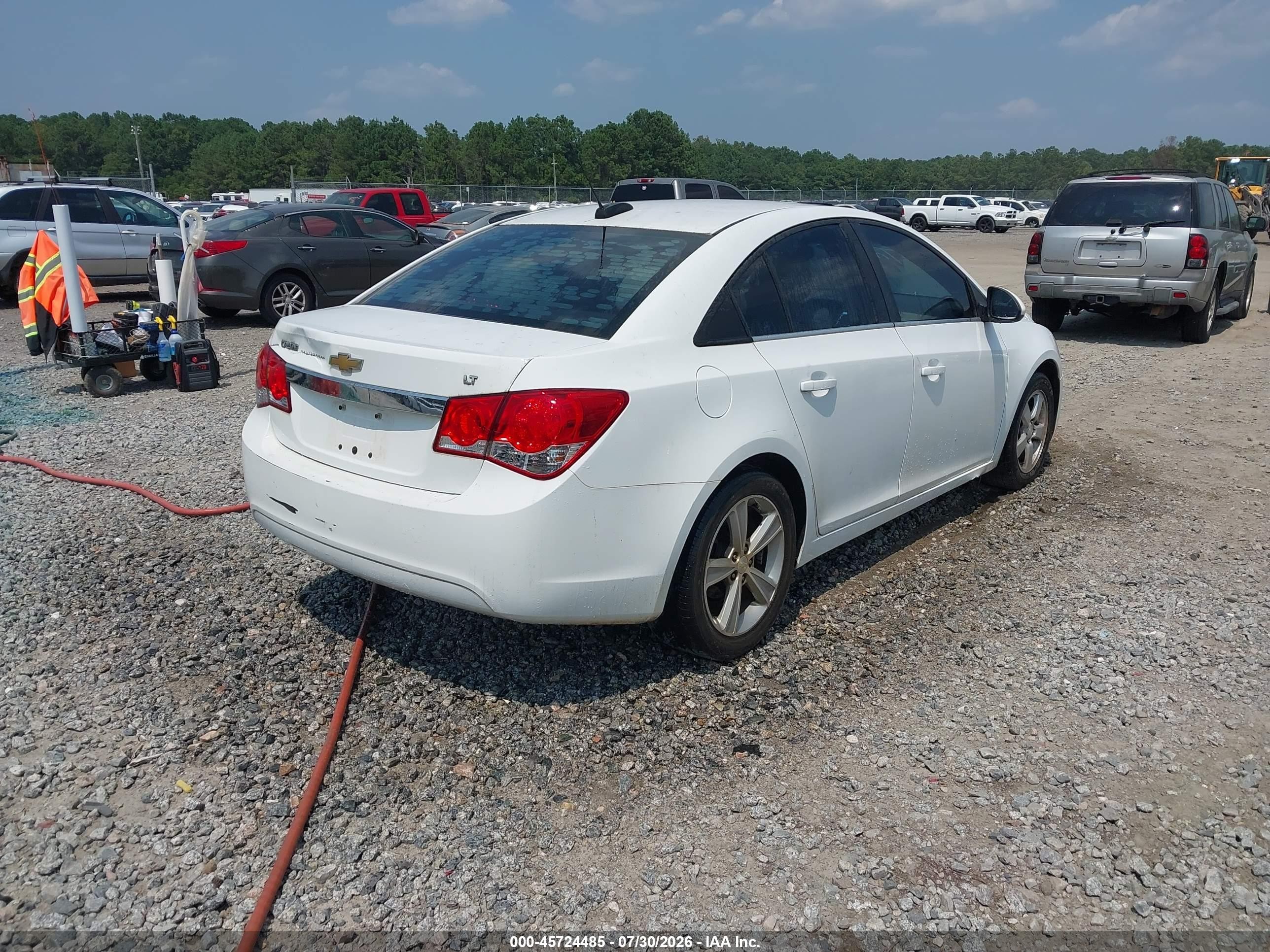 2015 Chevrolet Cruze 2lt Auto Белый vin: 1G1PE5SB8F7198475