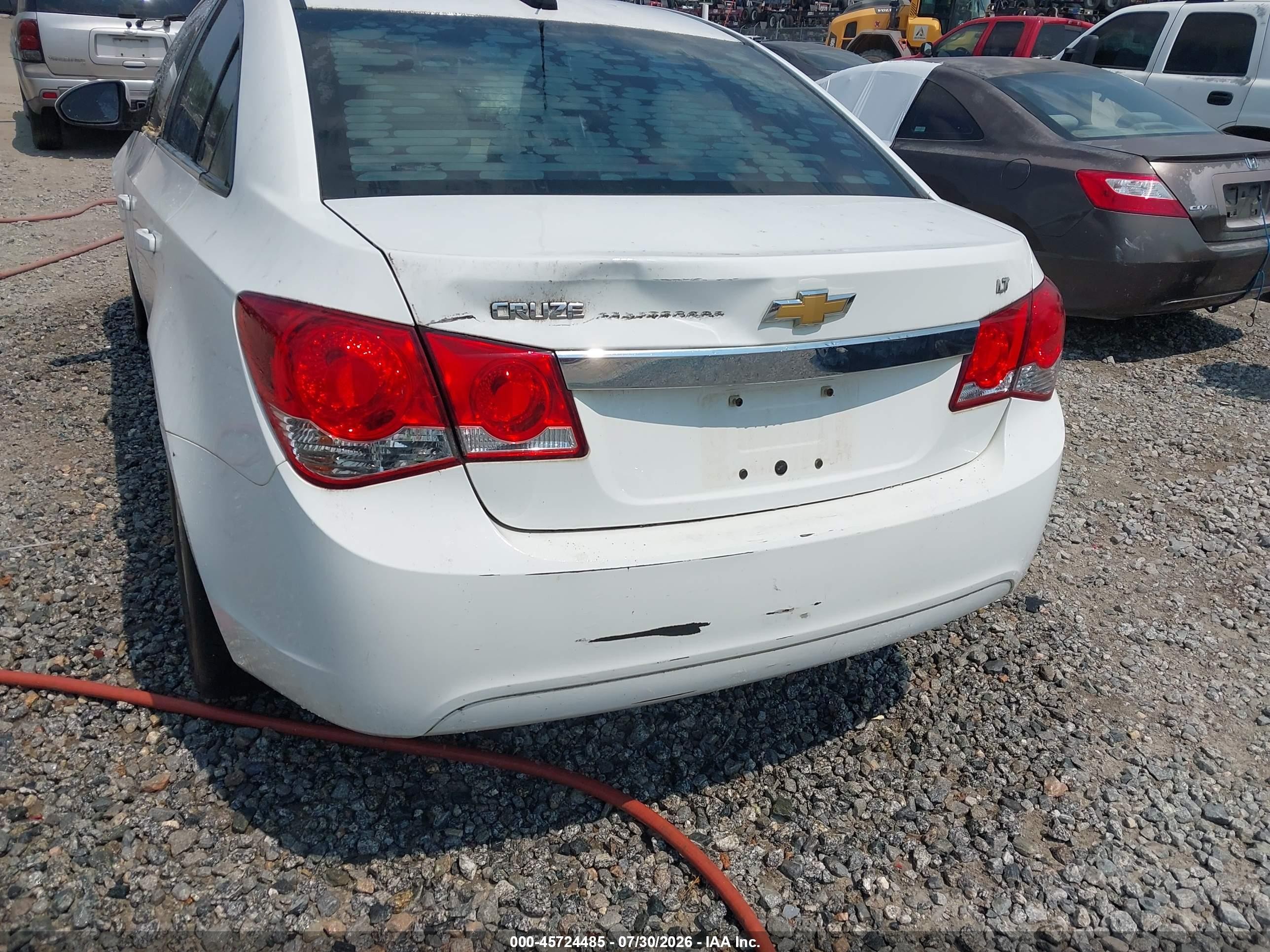 2015 Chevrolet Cruze 2lt Auto Белый vin: 1G1PE5SB8F7198475