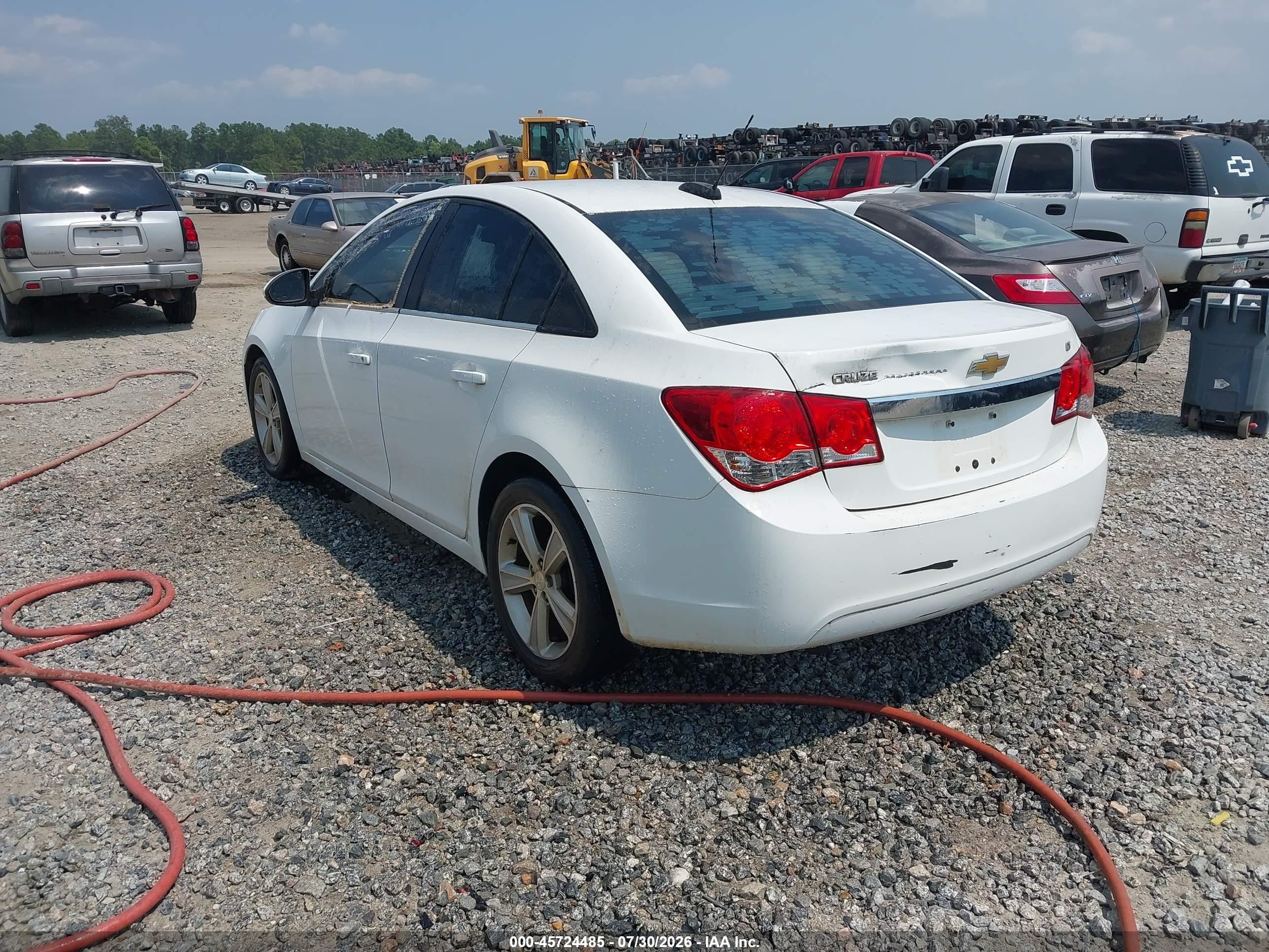 2015 Chevrolet Cruze 2lt Auto Белый vin: 1G1PE5SB8F7198475