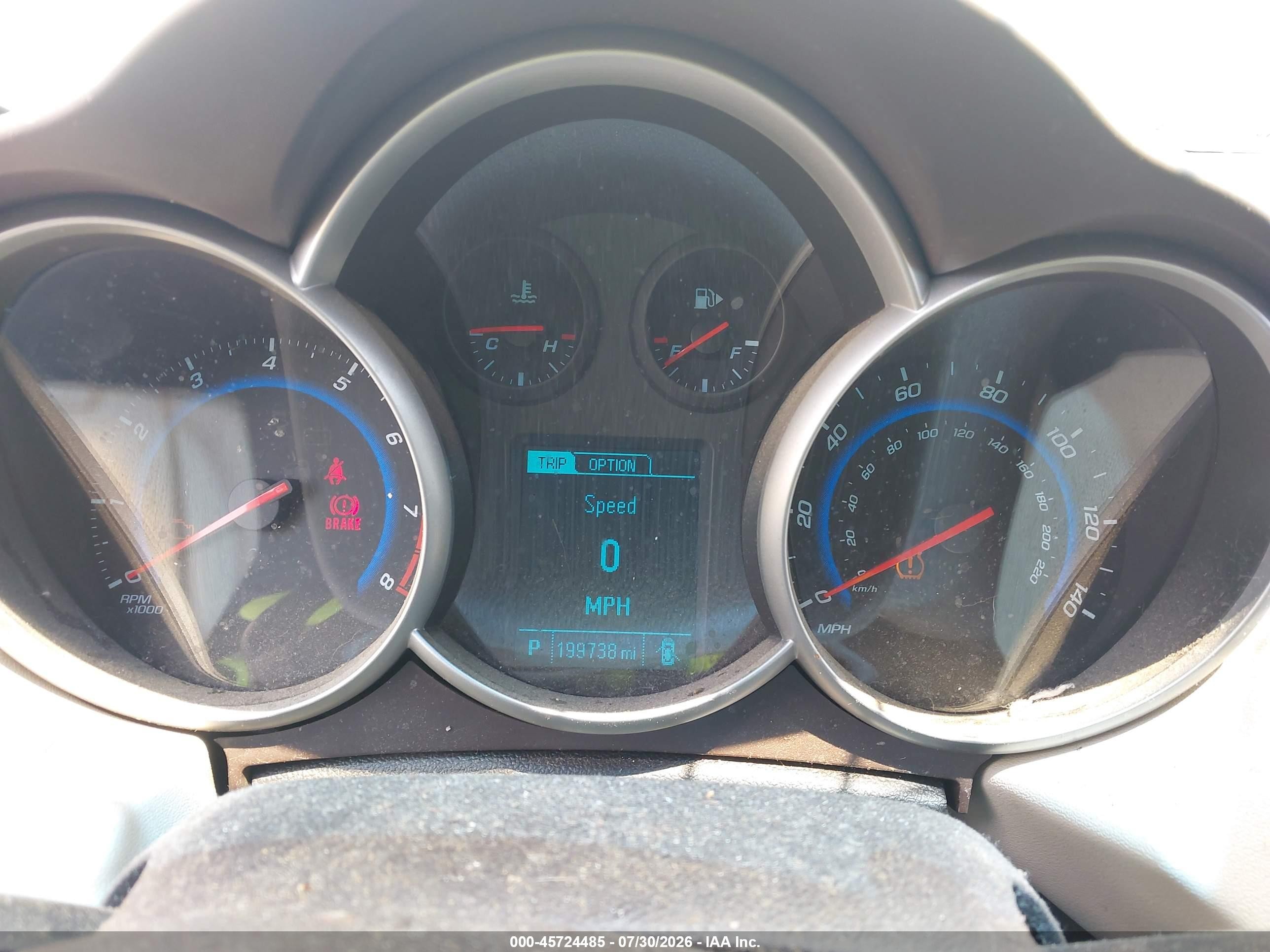 2015 Chevrolet Cruze 2lt Auto Белый vin: 1G1PE5SB8F7198475