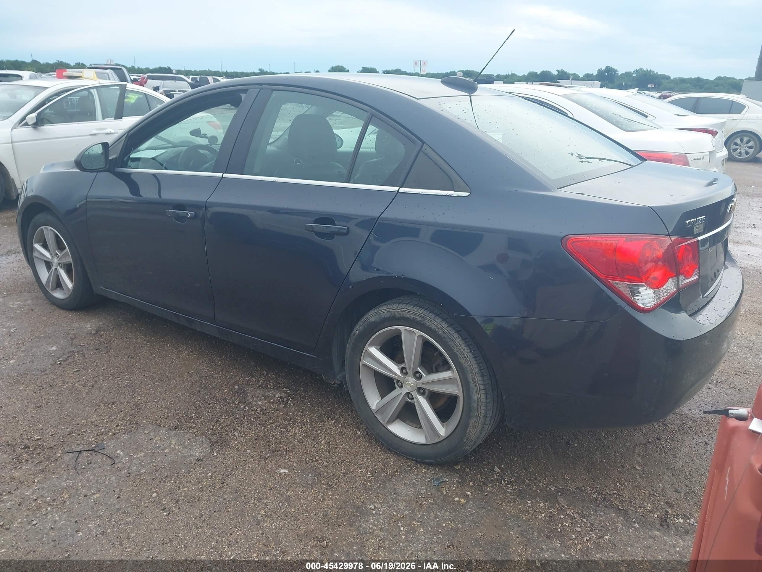 2015 Chevrolet Cruze 2lt Auto Blue vin: 1G1PE5SB8F7199349