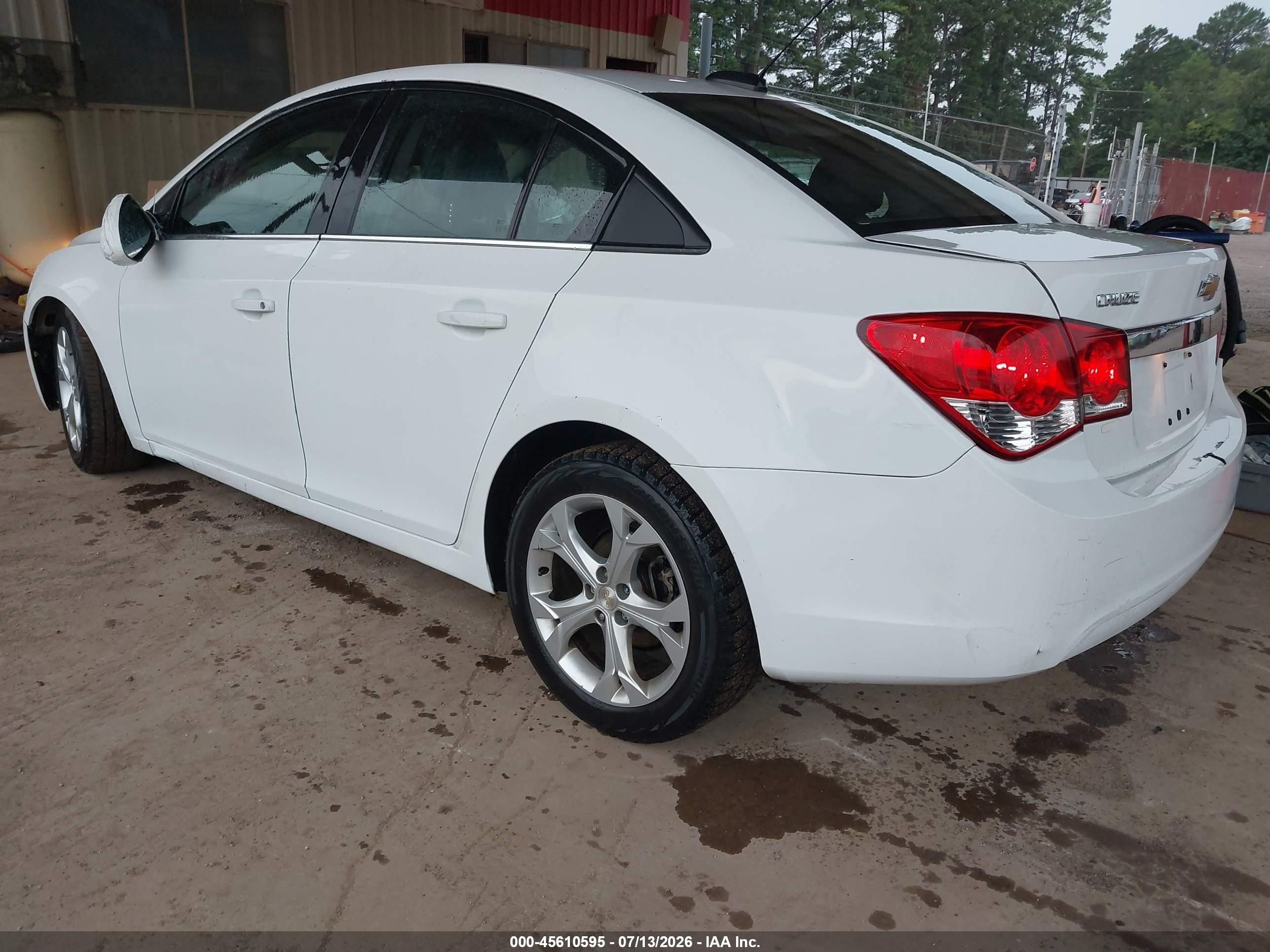 2015 Chevrolet Cruze 2lt Auto White vin: 1G1PE5SB8F7203416