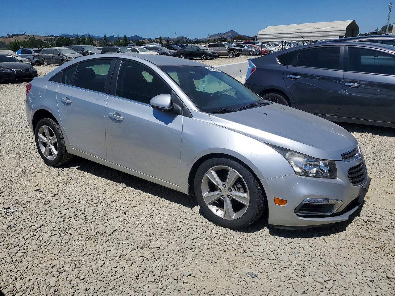 2015 Chevrolet Cruze Lt Silver vin: 1G1PE5SB8F7259887