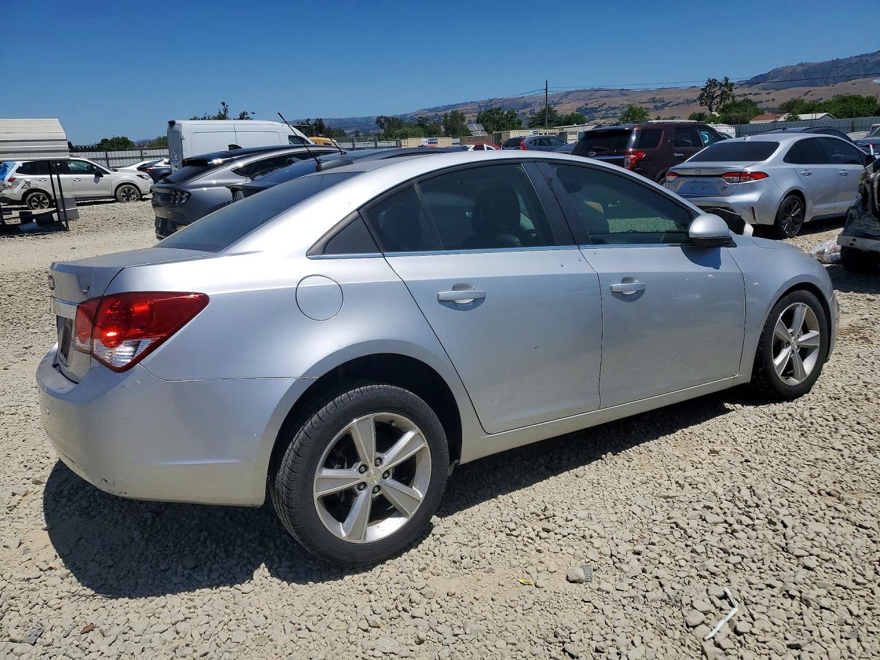2015 Chevrolet Cruze Lt Silver vin: 1G1PE5SB8F7259887
