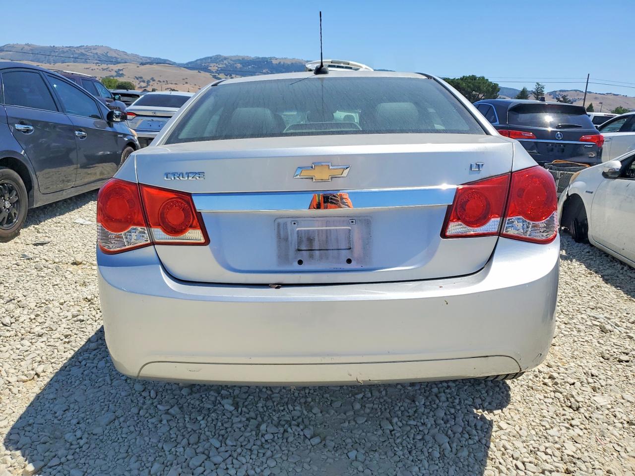 2015 Chevrolet Cruze Lt Silver vin: 1G1PE5SB8F7259887