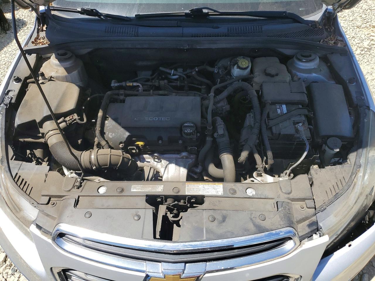 2015 Chevrolet Cruze Lt Silver vin: 1G1PE5SB8F7259887