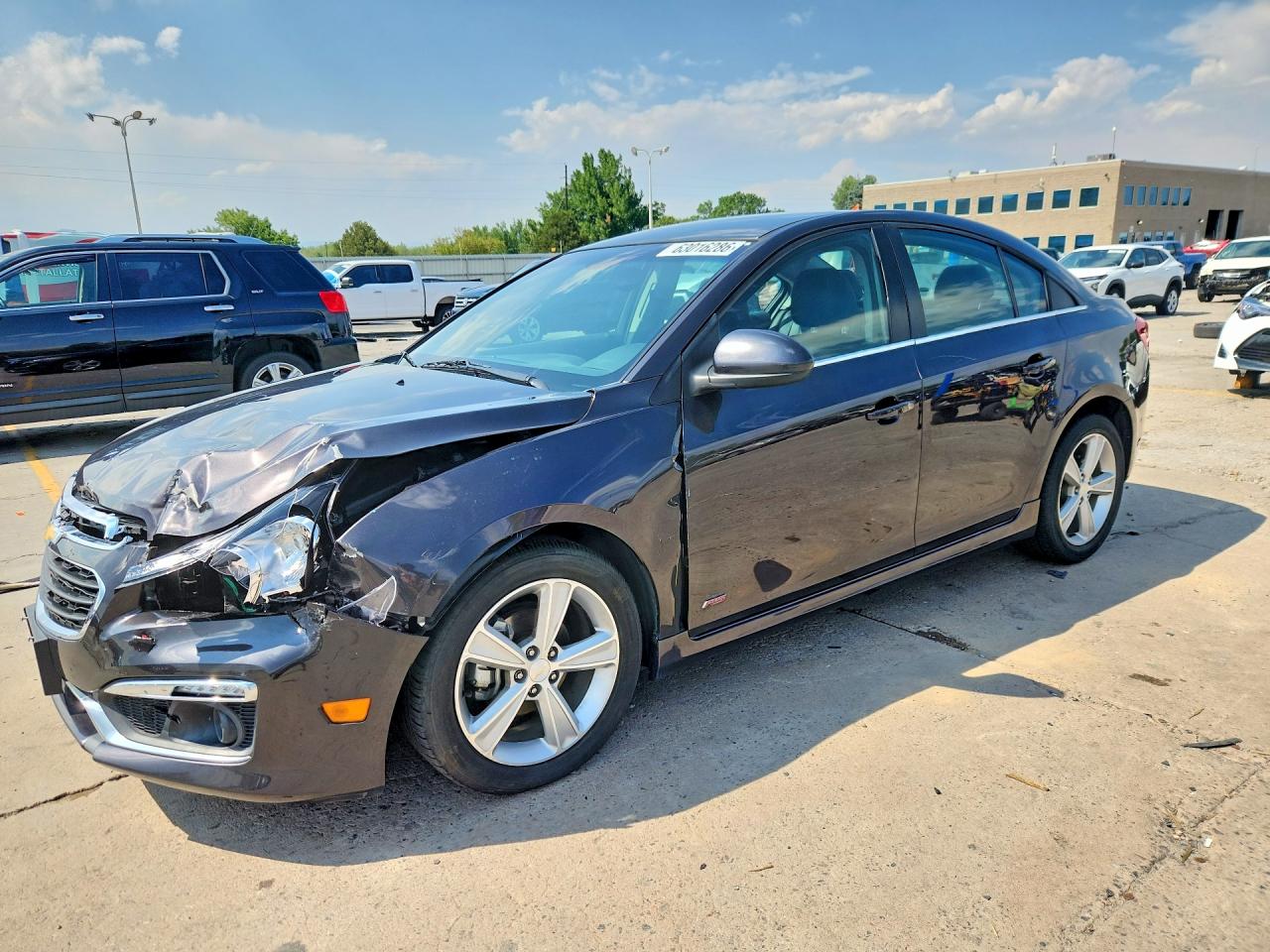2015 Chevrolet Cruze Lt Charcoal vin: 1G1PE5SB8F7260862