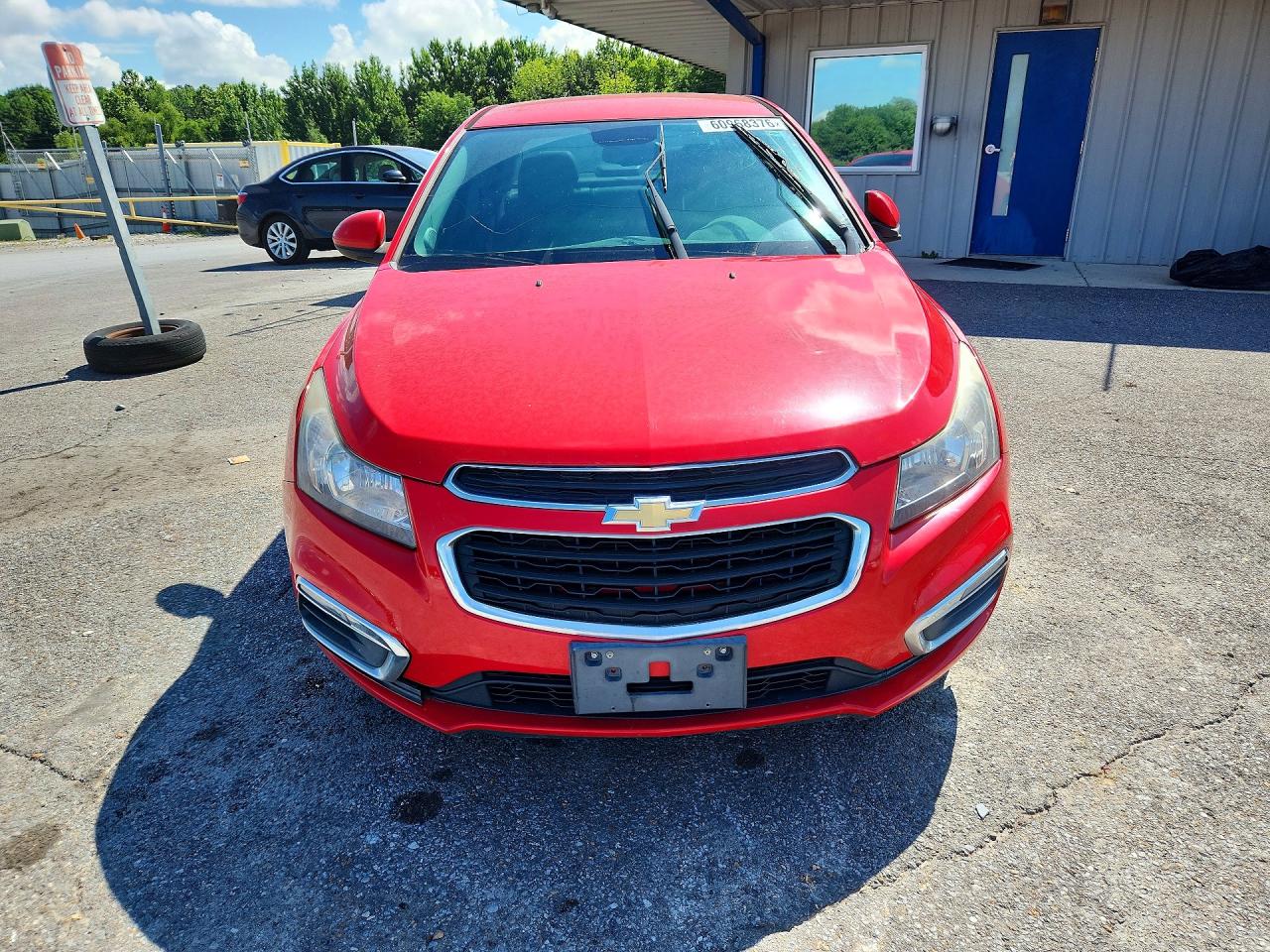 2015 Chevrolet Cruze Lt Red vin: 1G1PE5SB8F7284899