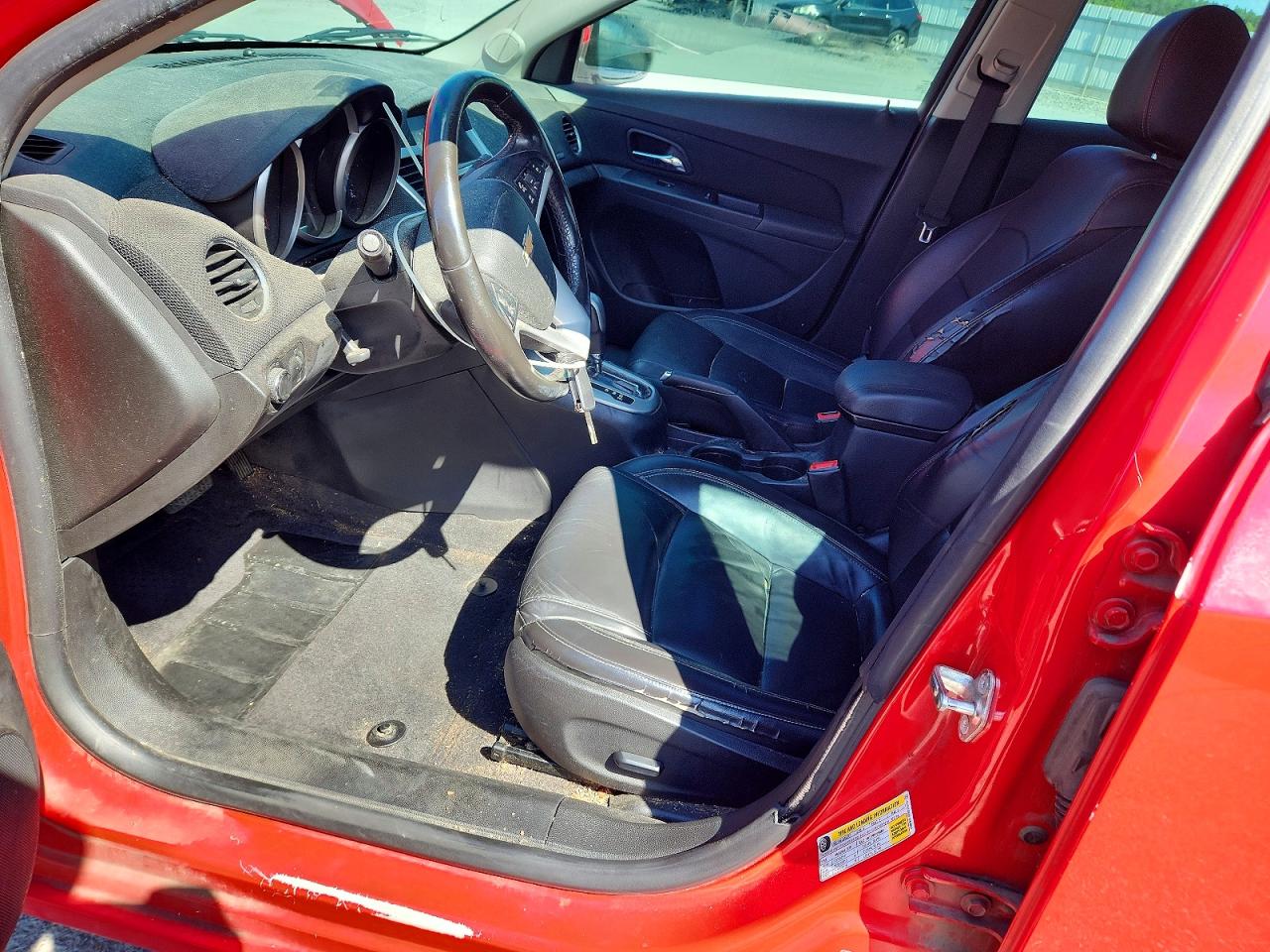 2015 Chevrolet Cruze Lt Red vin: 1G1PE5SB8F7284899
