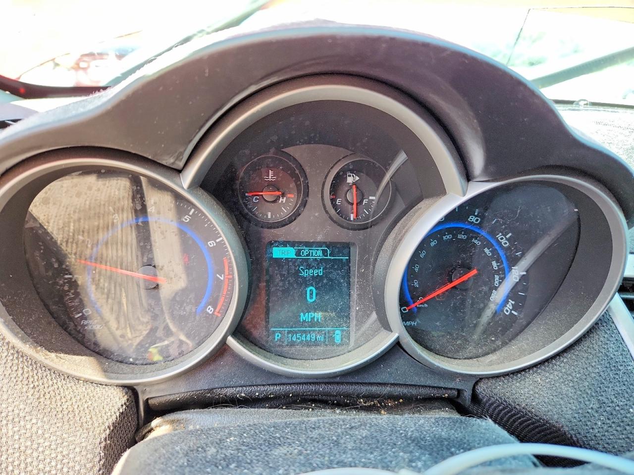 2015 Chevrolet Cruze Lt Red vin: 1G1PE5SB8F7284899