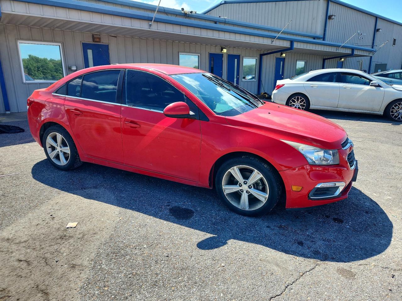 2015 Chevrolet Cruze Lt Red vin: 1G1PE5SB8F7284899