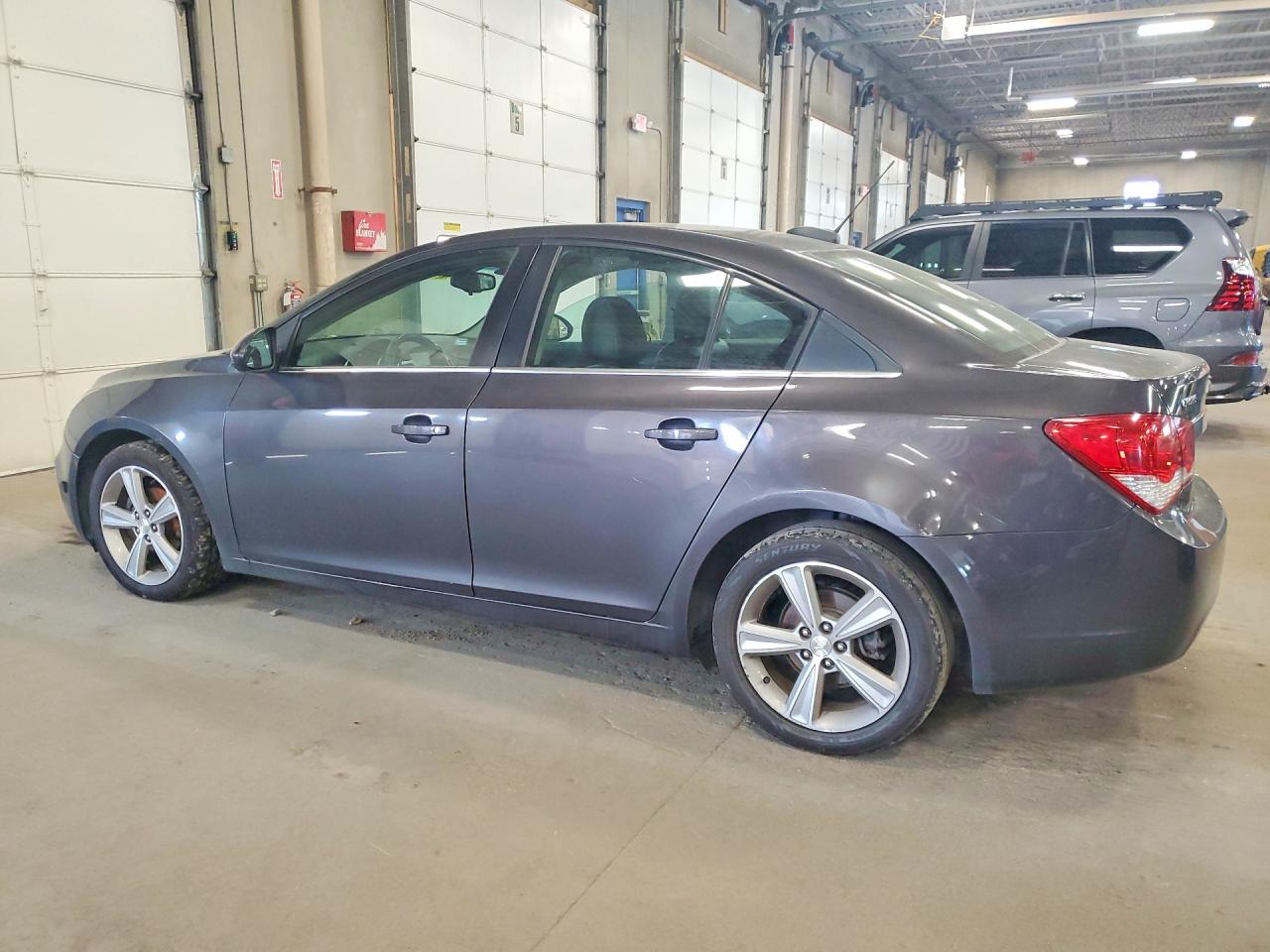 2015 Chevrolet Cruze Lt Gray vin: 1G1PE5SB8F7286149