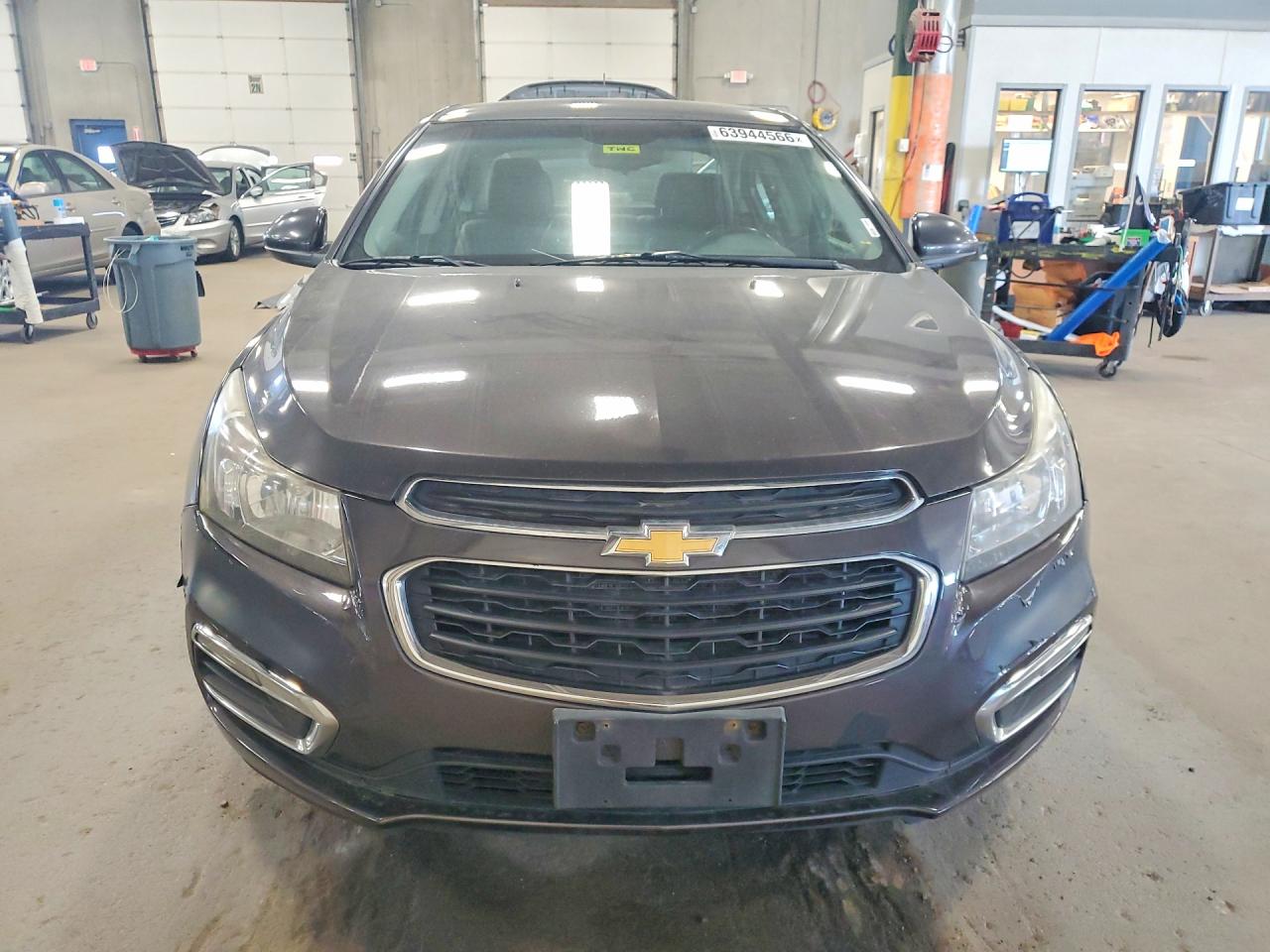 2015 Chevrolet Cruze Lt Gray vin: 1G1PE5SB8F7286149