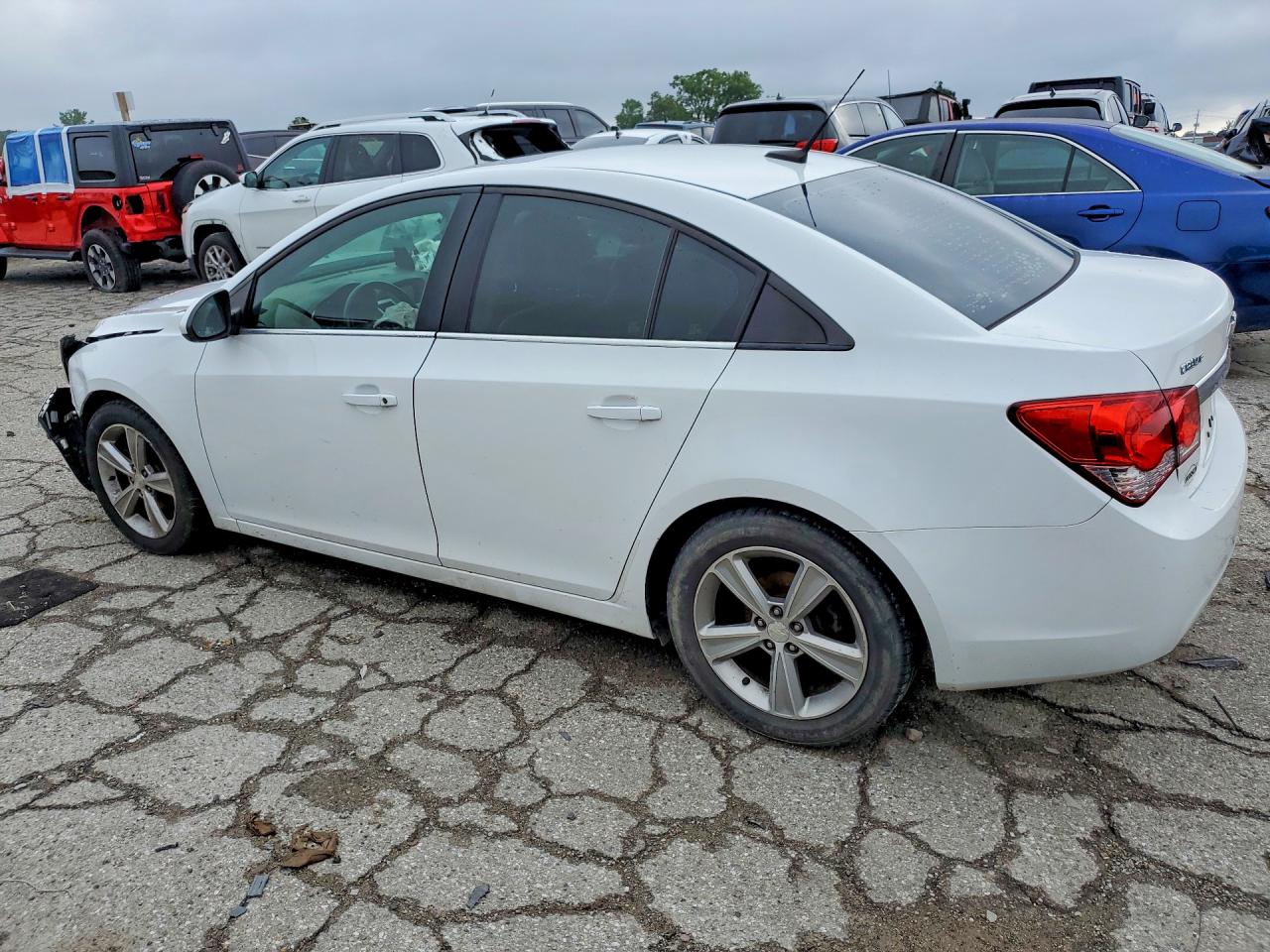 2013 Chevrolet Cruze Lt White vin: 1G1PE5SB9D7137374