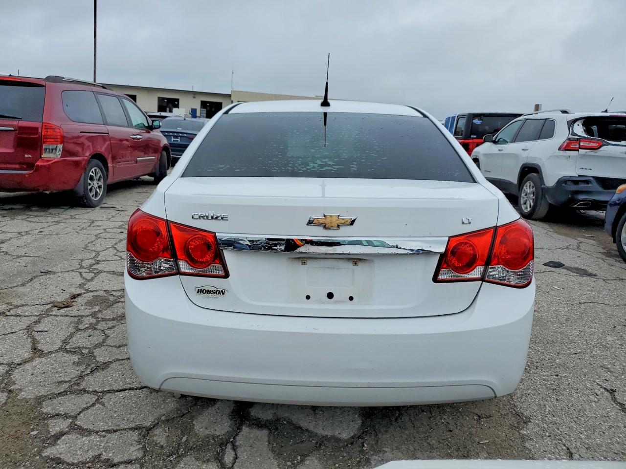 2013 Chevrolet Cruze Lt White vin: 1G1PE5SB9D7137374