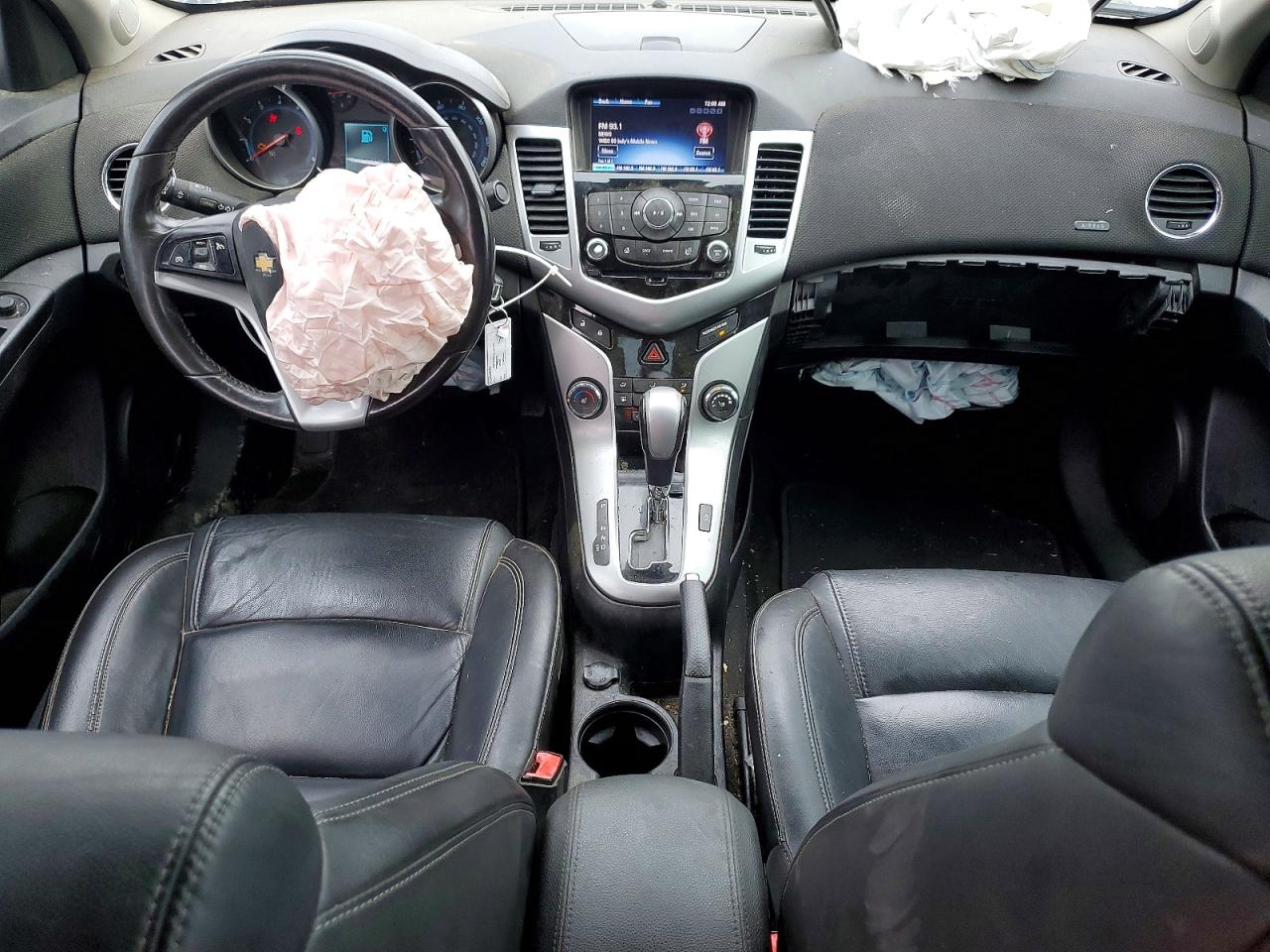 2013 Chevrolet Cruze Lt White vin: 1G1PE5SB9D7137374