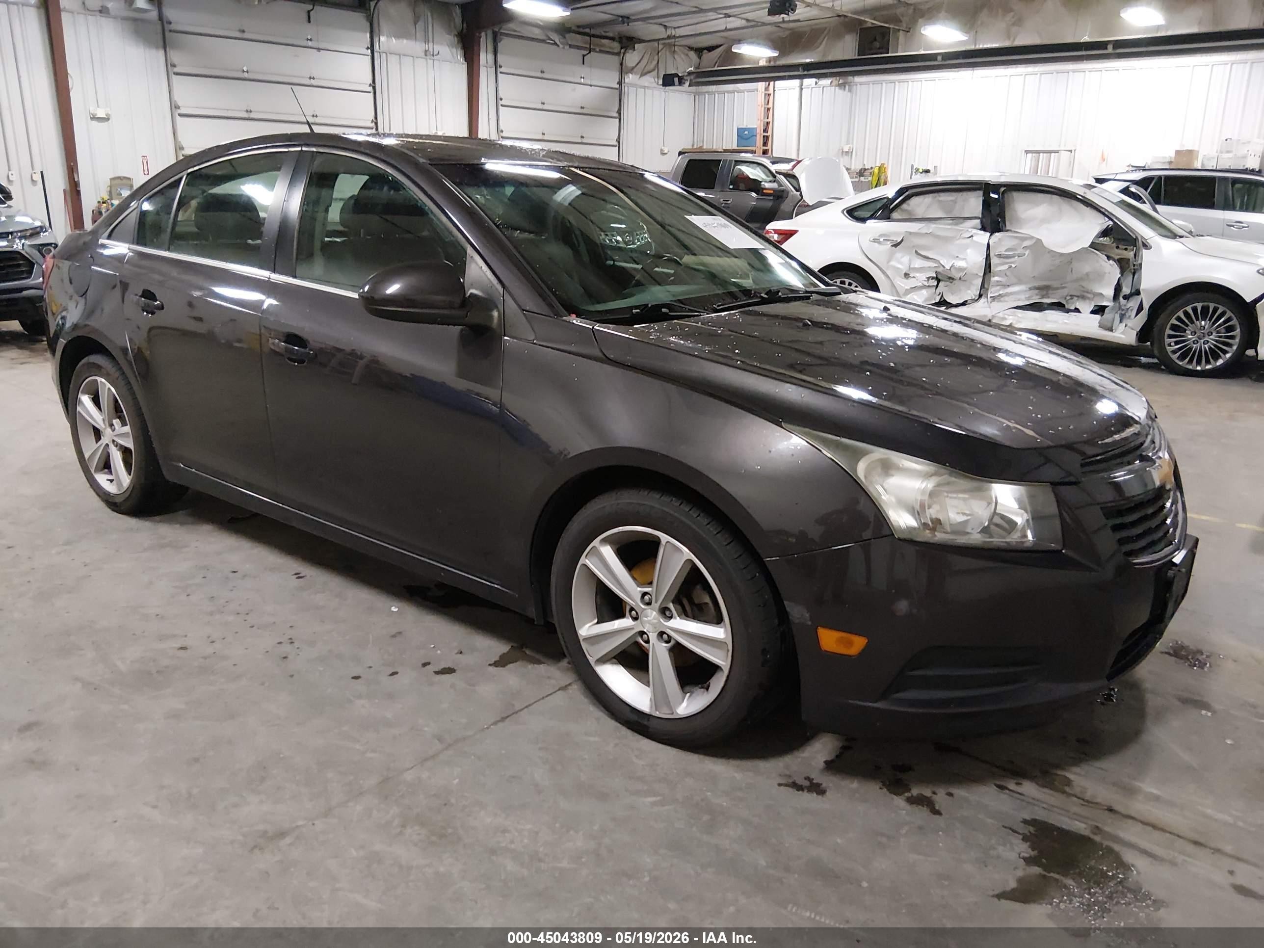 2013 Chevrolet Cruze 2lt Auto Gray vin: 1G1PE5SB9D7311489