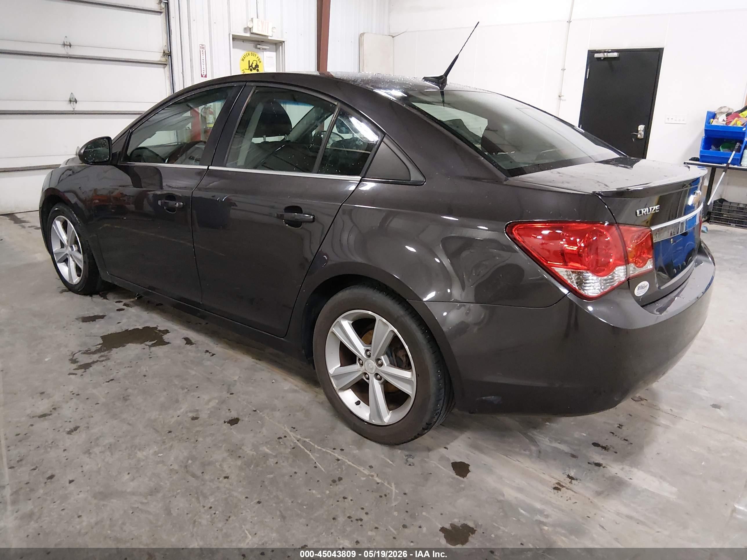 2013 Chevrolet Cruze 2lt Auto Gray vin: 1G1PE5SB9D7311489