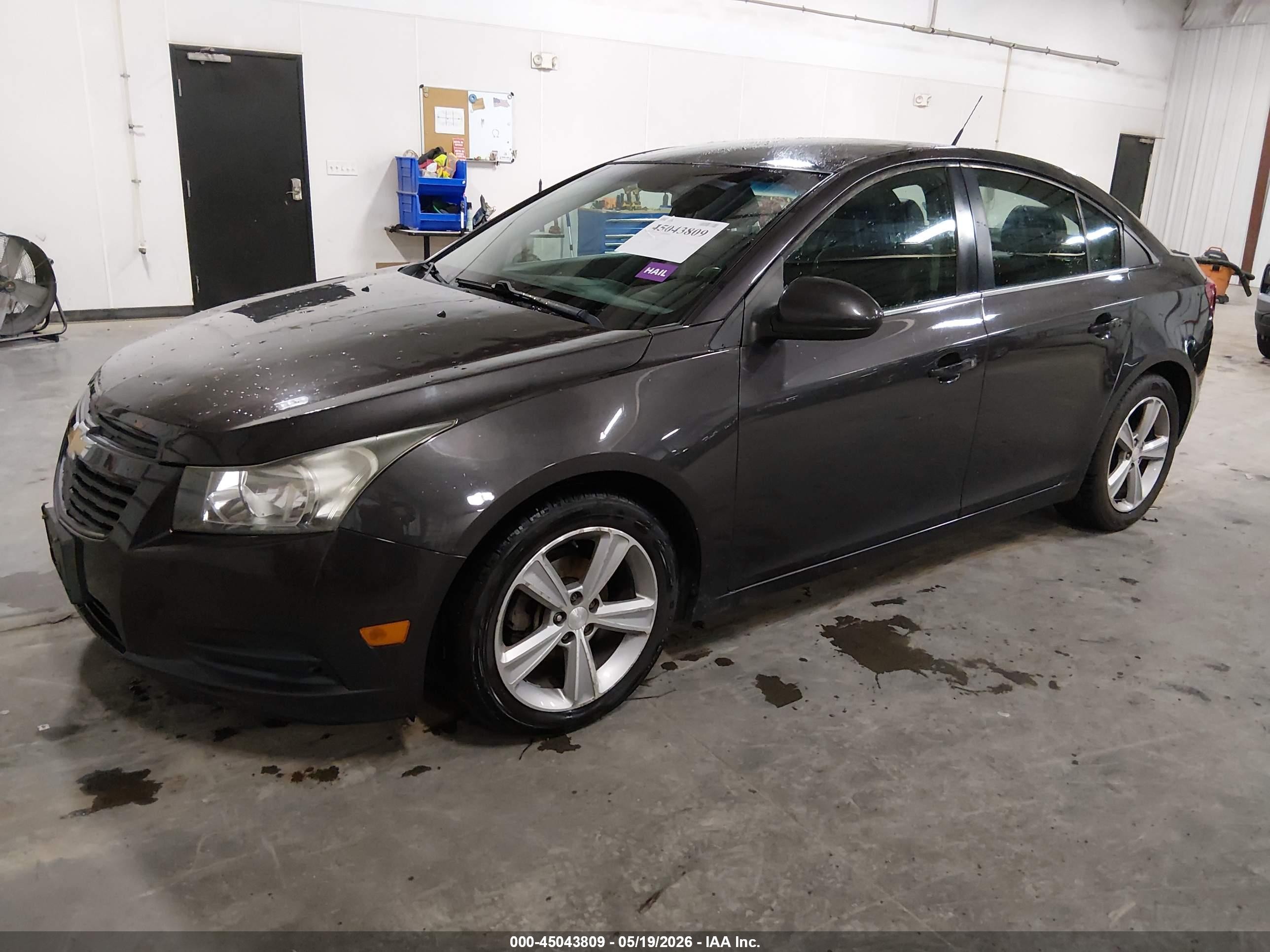 2013 Chevrolet Cruze 2lt Auto Gray vin: 1G1PE5SB9D7311489