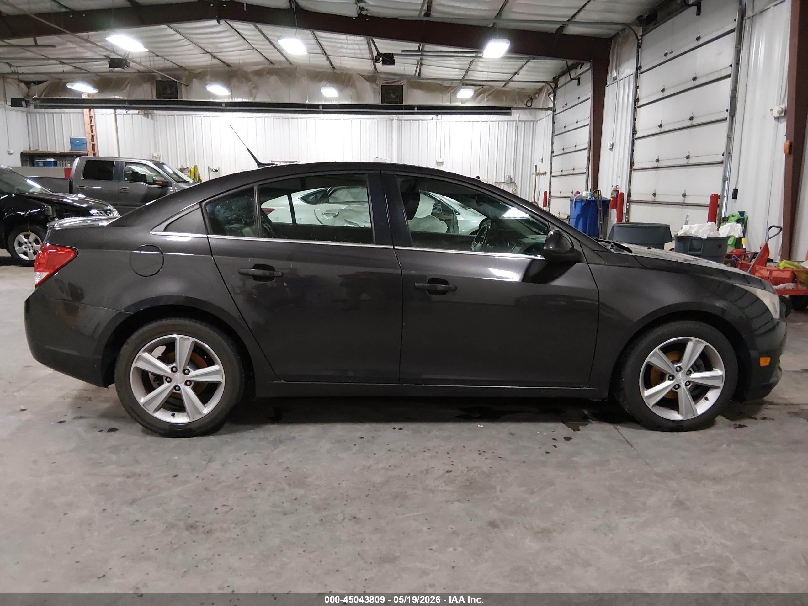 2013 Chevrolet Cruze 2lt Auto Gray vin: 1G1PE5SB9D7311489