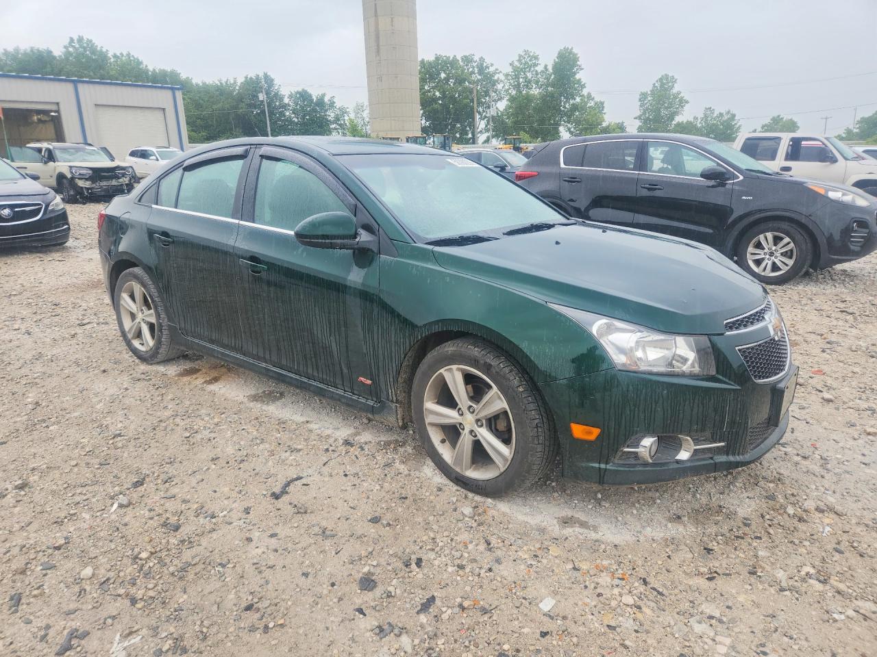 2014 Chevrolet Cruze Lt Green vin: 1G1PE5SB9E7165693